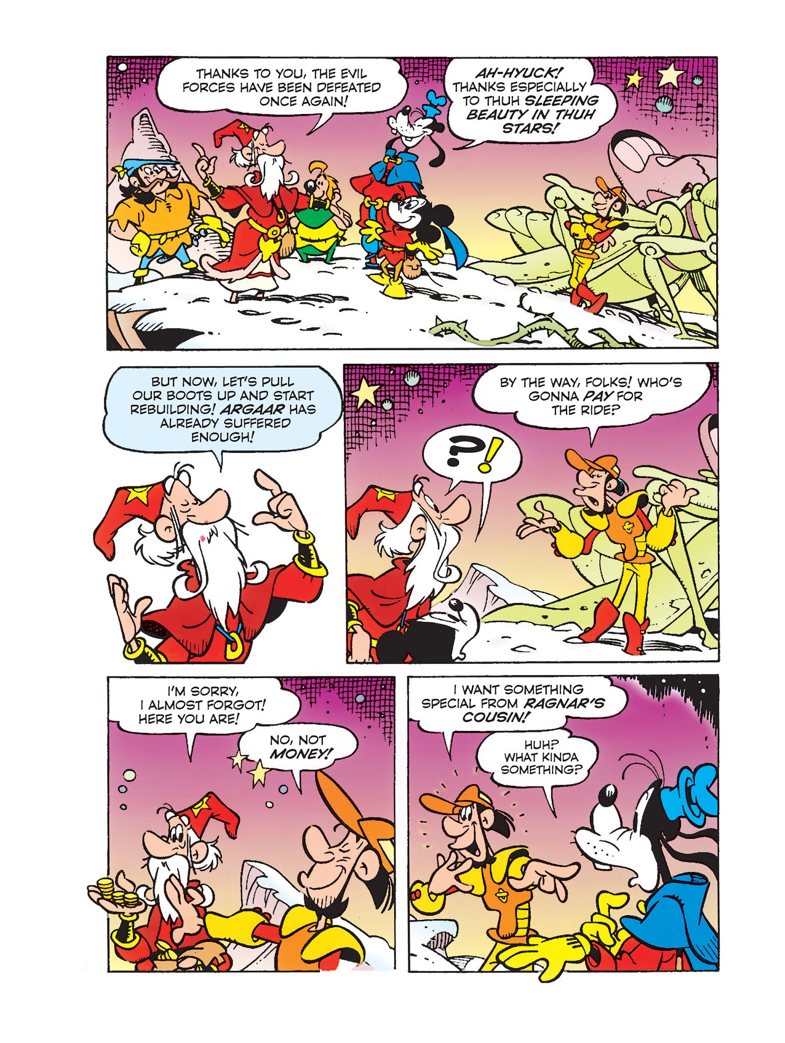 Read online Mickey Mouse and the Sleeping Beauty in the Stars comic -  Issue #2 - 26