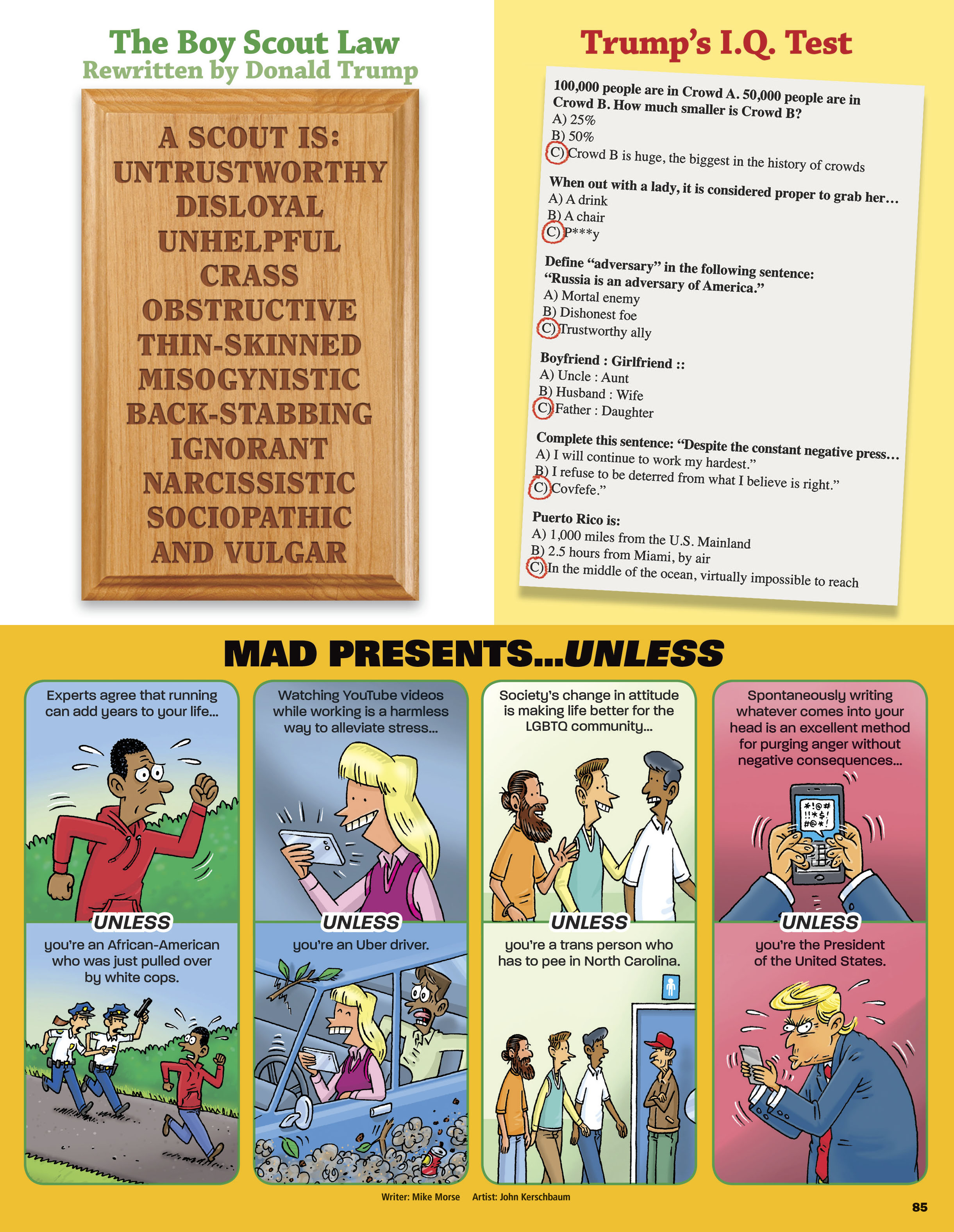 Read online MAD About the Trump Era comic -  Issue # TPB - 80