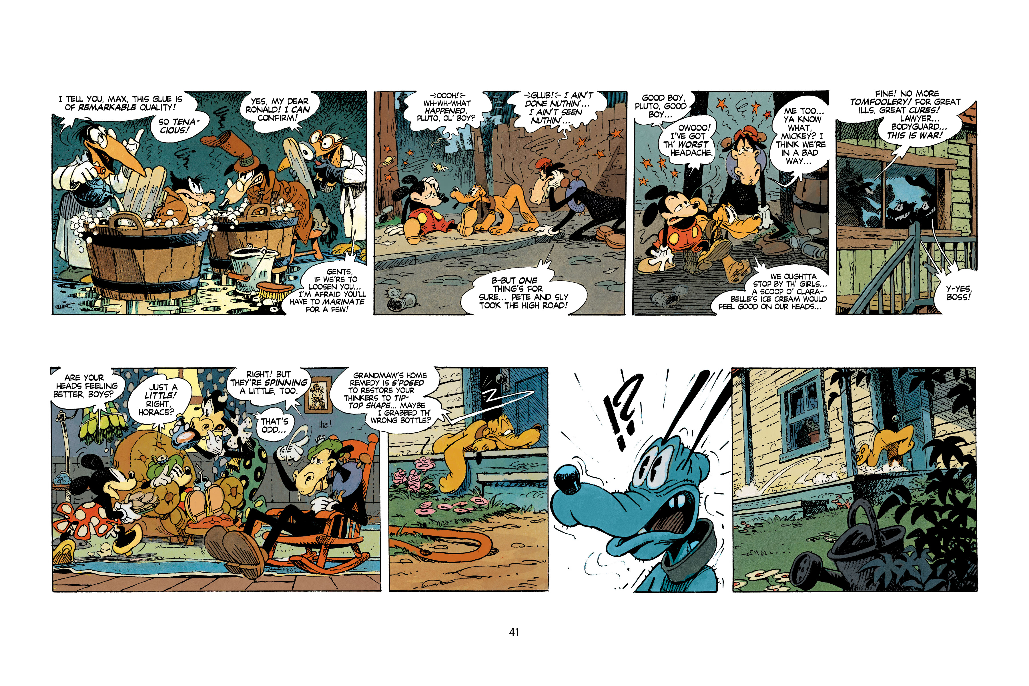 Read online Mickey Mouse: Zombie Coffee comic -  Issue # TPB - 42