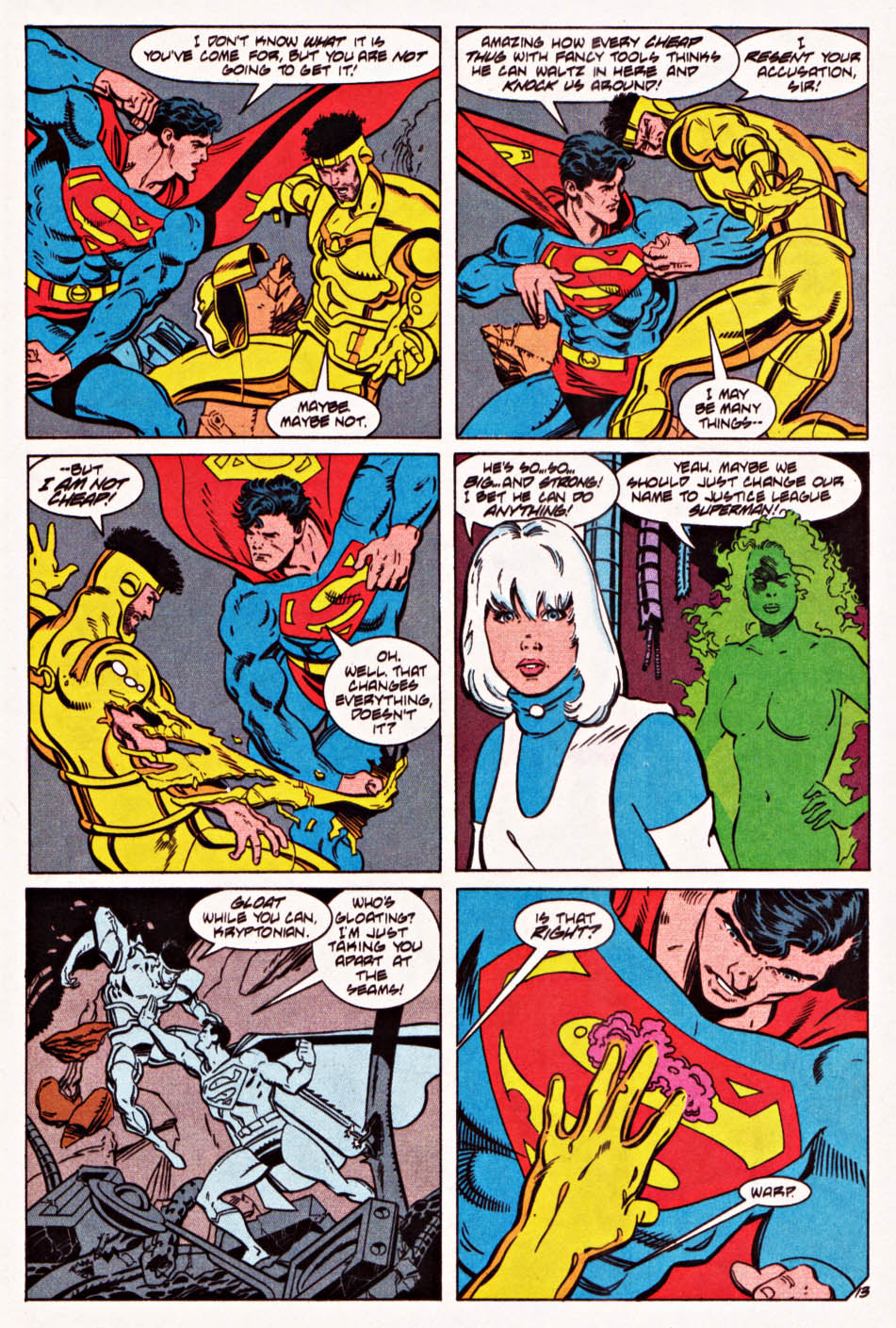 Read online Justice League America comic -  Issue #61 - 14