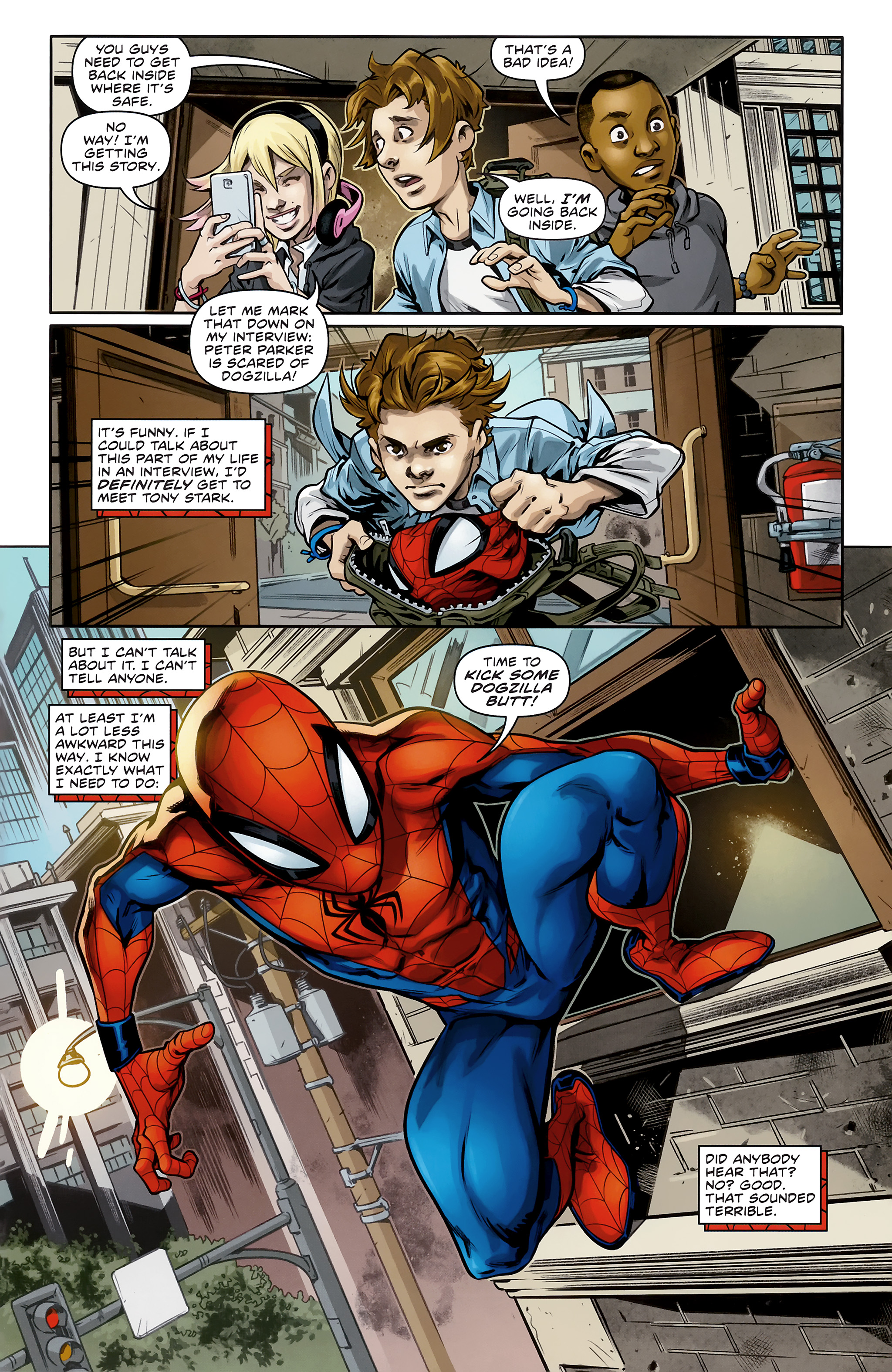 Read online Marvel Action: Spider-Man comic -  Issue #1 - 11