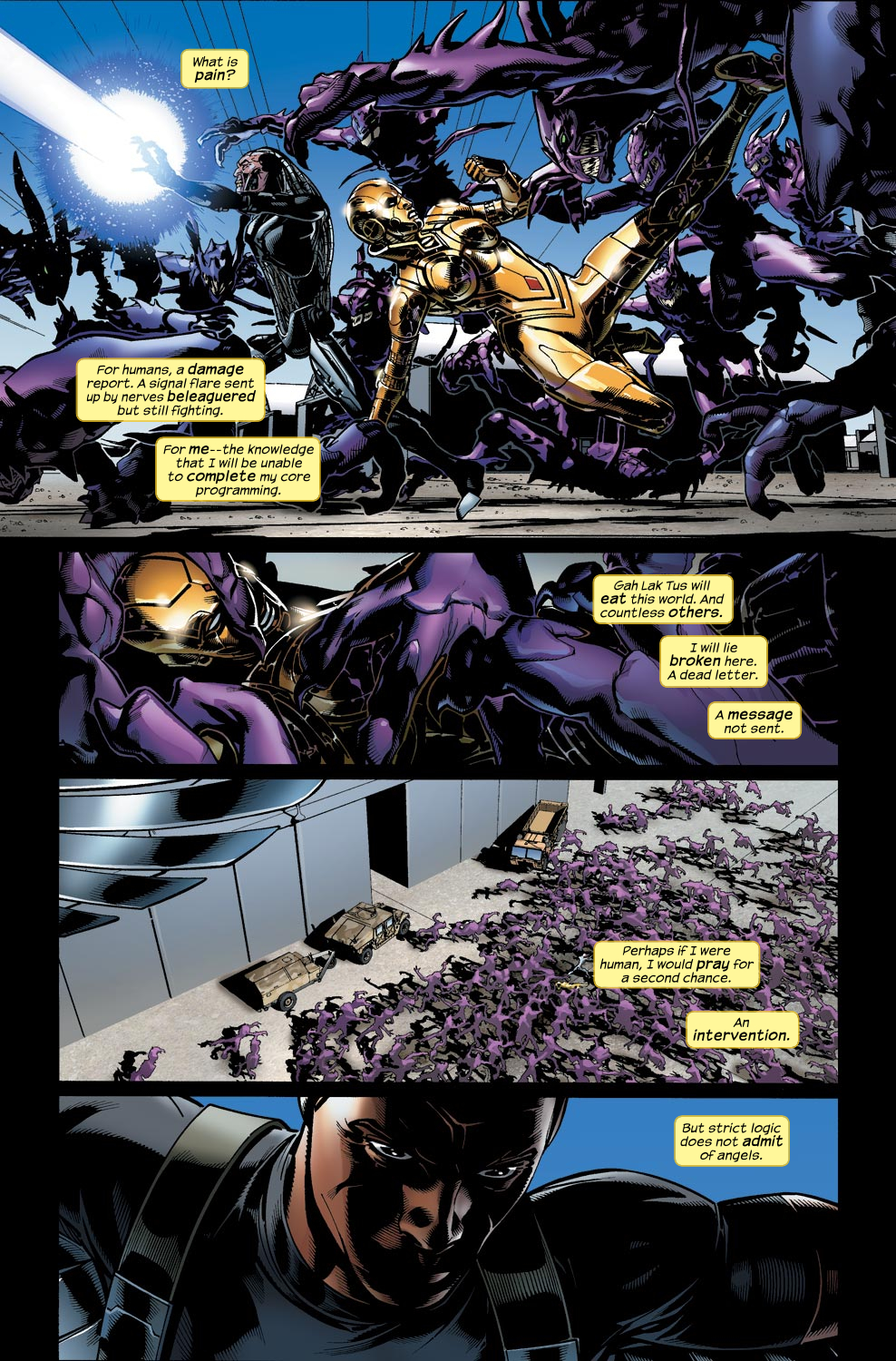 Read online Ultimate Vision comic -  Issue #5 - 4