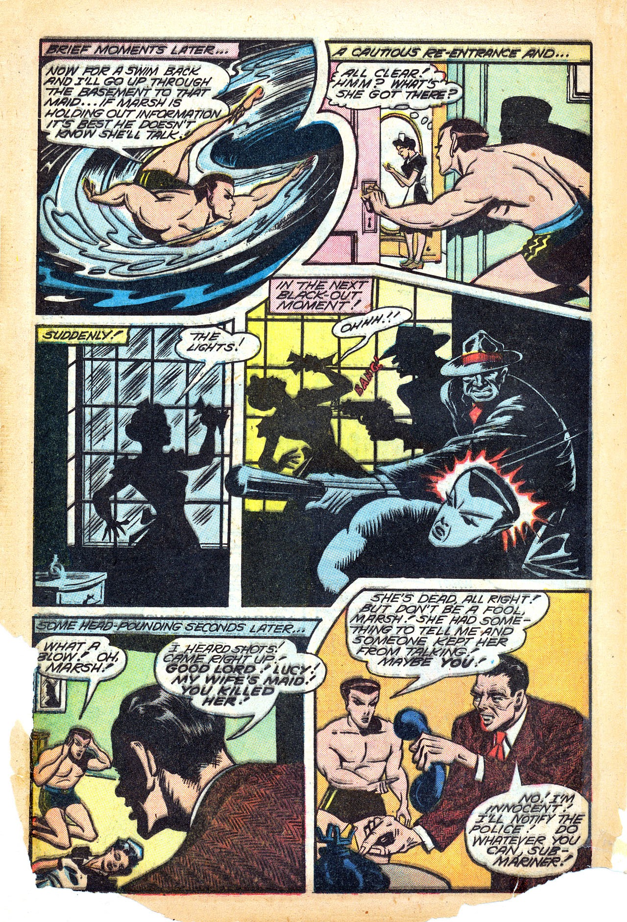 Read online Marvel Mystery Comics comic -  Issue #83 - 20