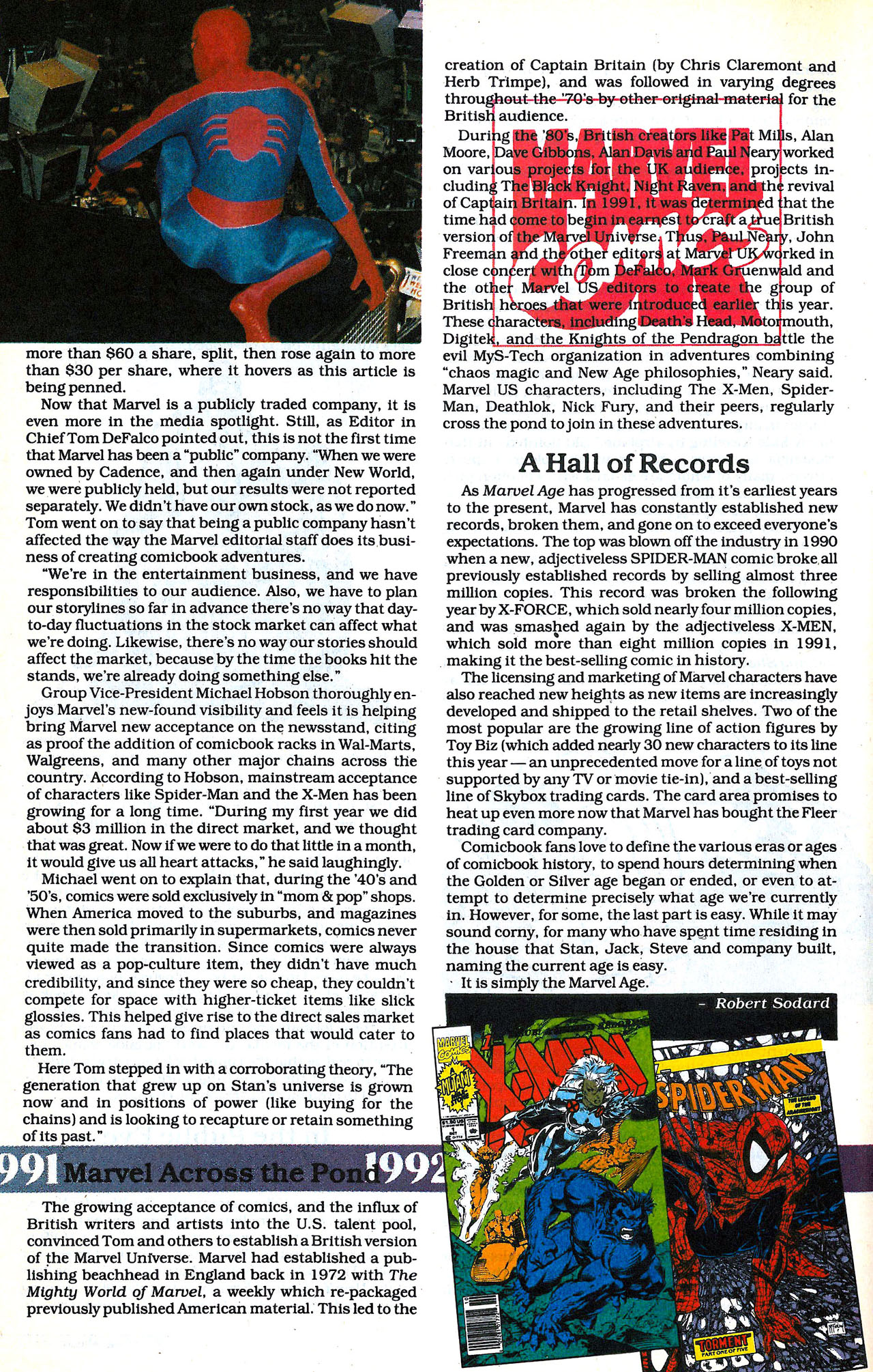 Read online Marvel Age comic -  Issue #120 - 14