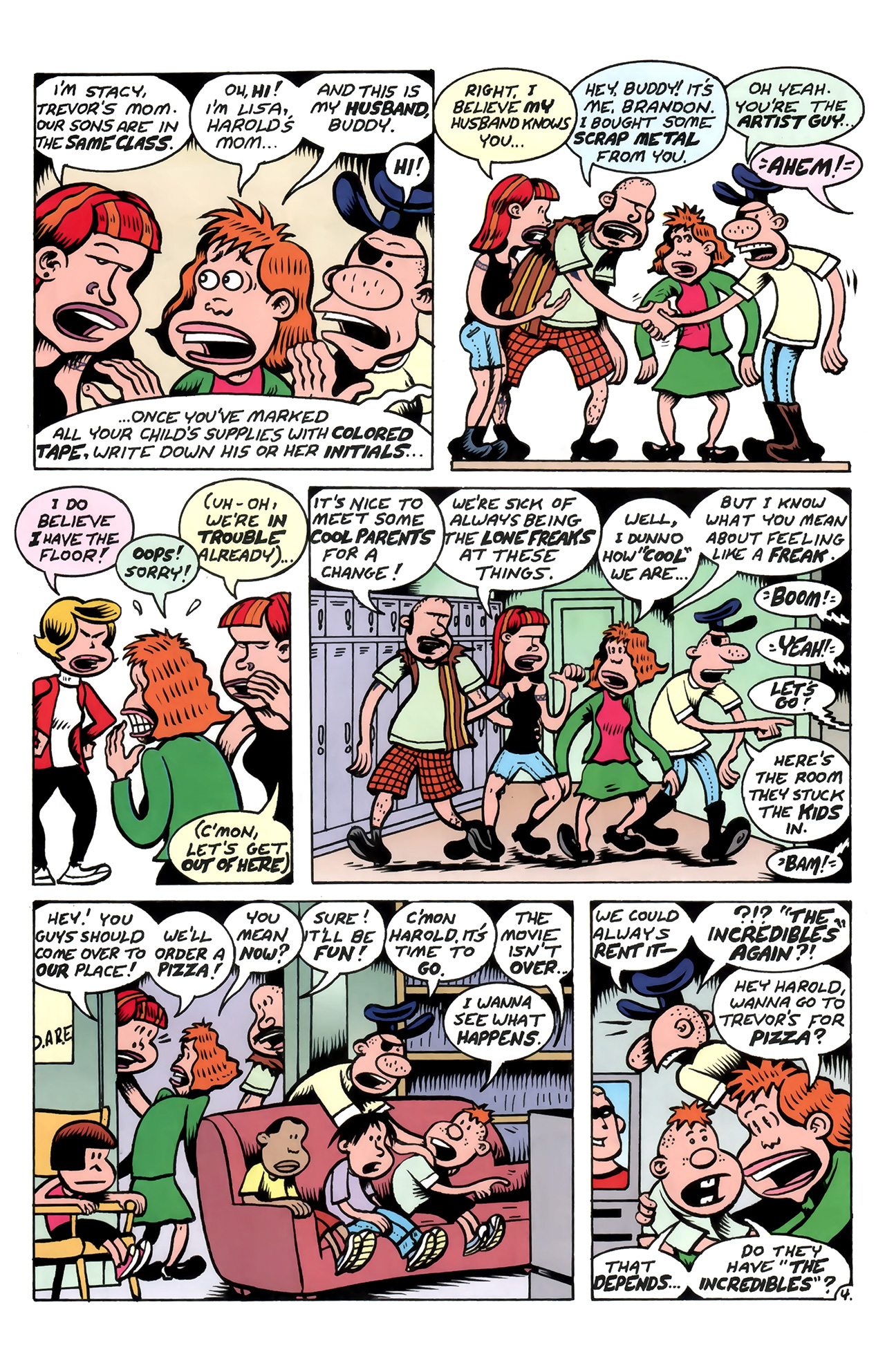 Read online Hate comic -  Issue # _Annual 8 - 6