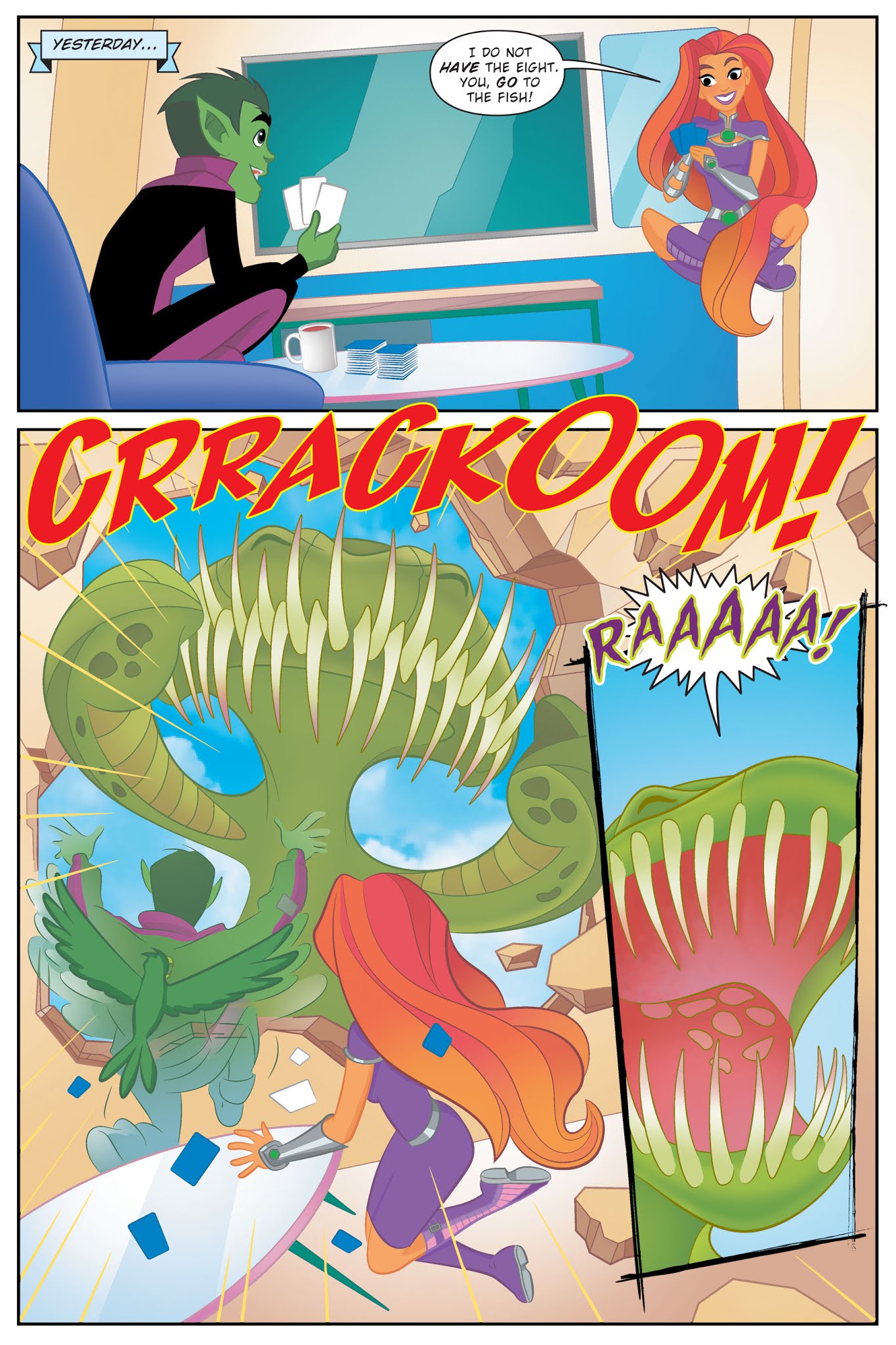 Read online DC Super Hero Girls: Finals Crisis comic -  Issue # TPB - 32