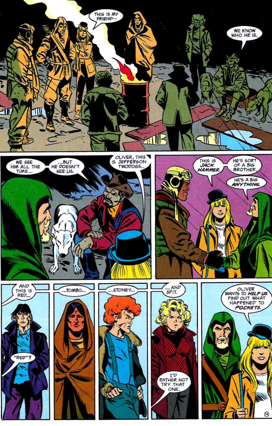 Read online Green Arrow (1988) comic -  Issue #67 - 13