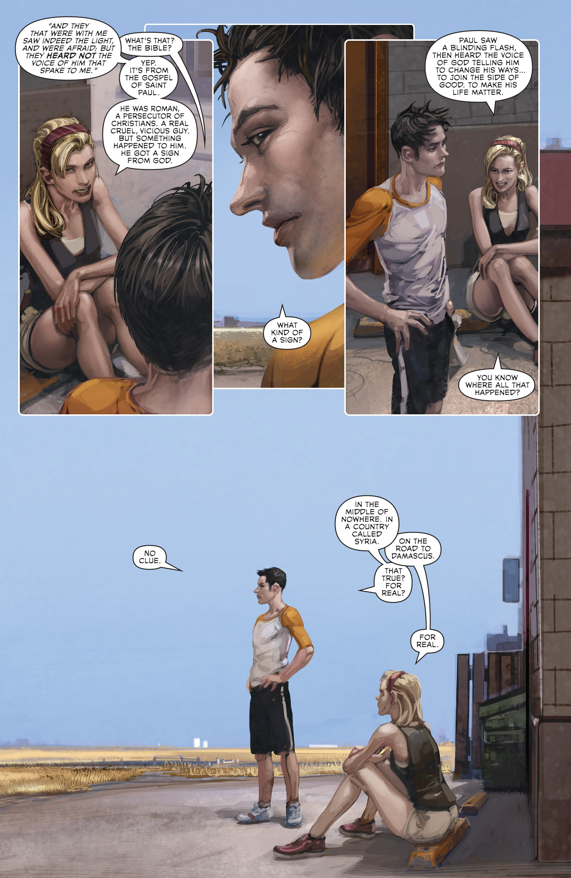 Read online Savior comic -  Issue #4 - 14