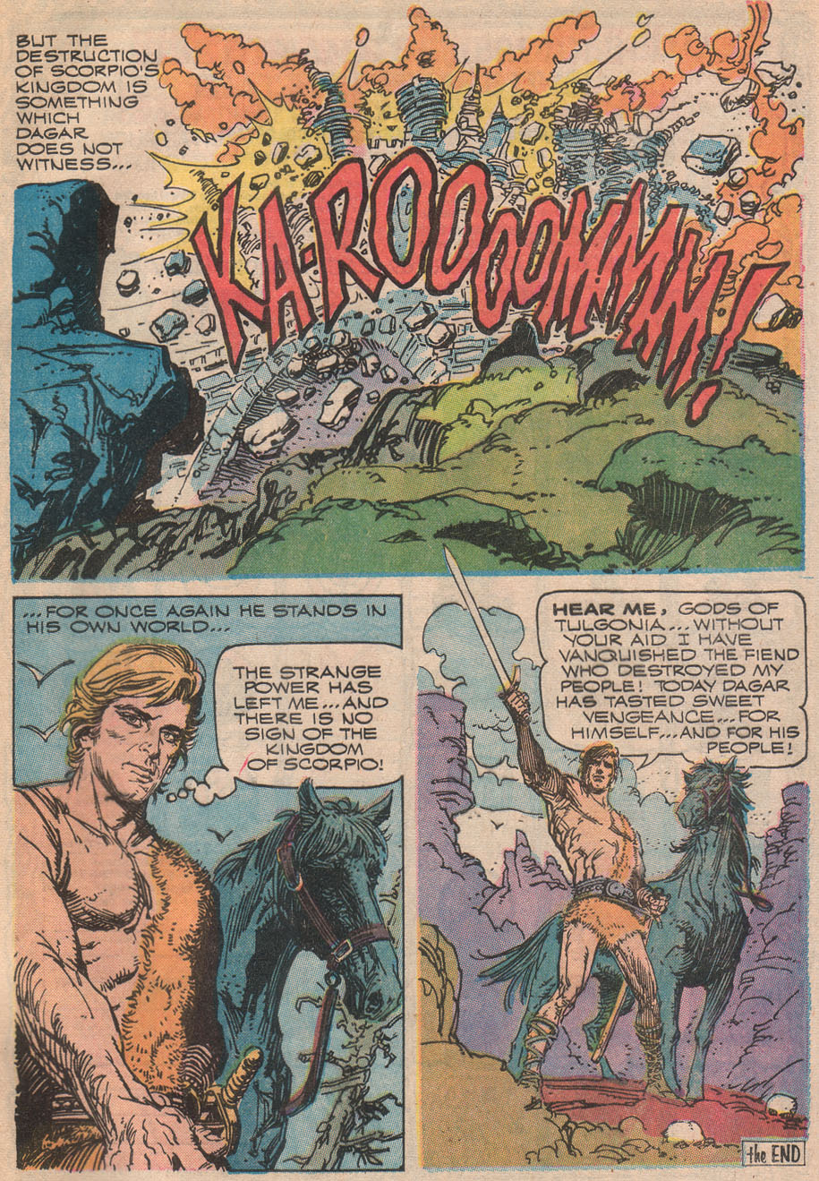 Read online Dagar the Invincible comic -  Issue #4 - 33