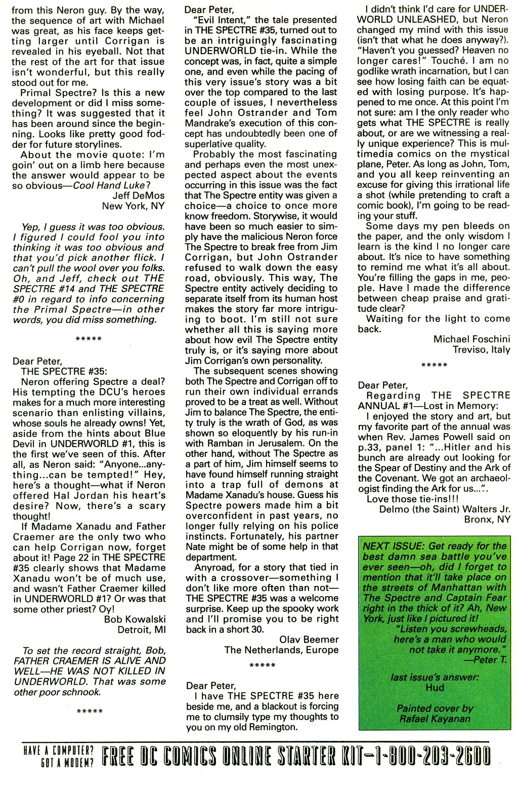 Read online The Spectre (1992) comic -  Issue #40 - 25