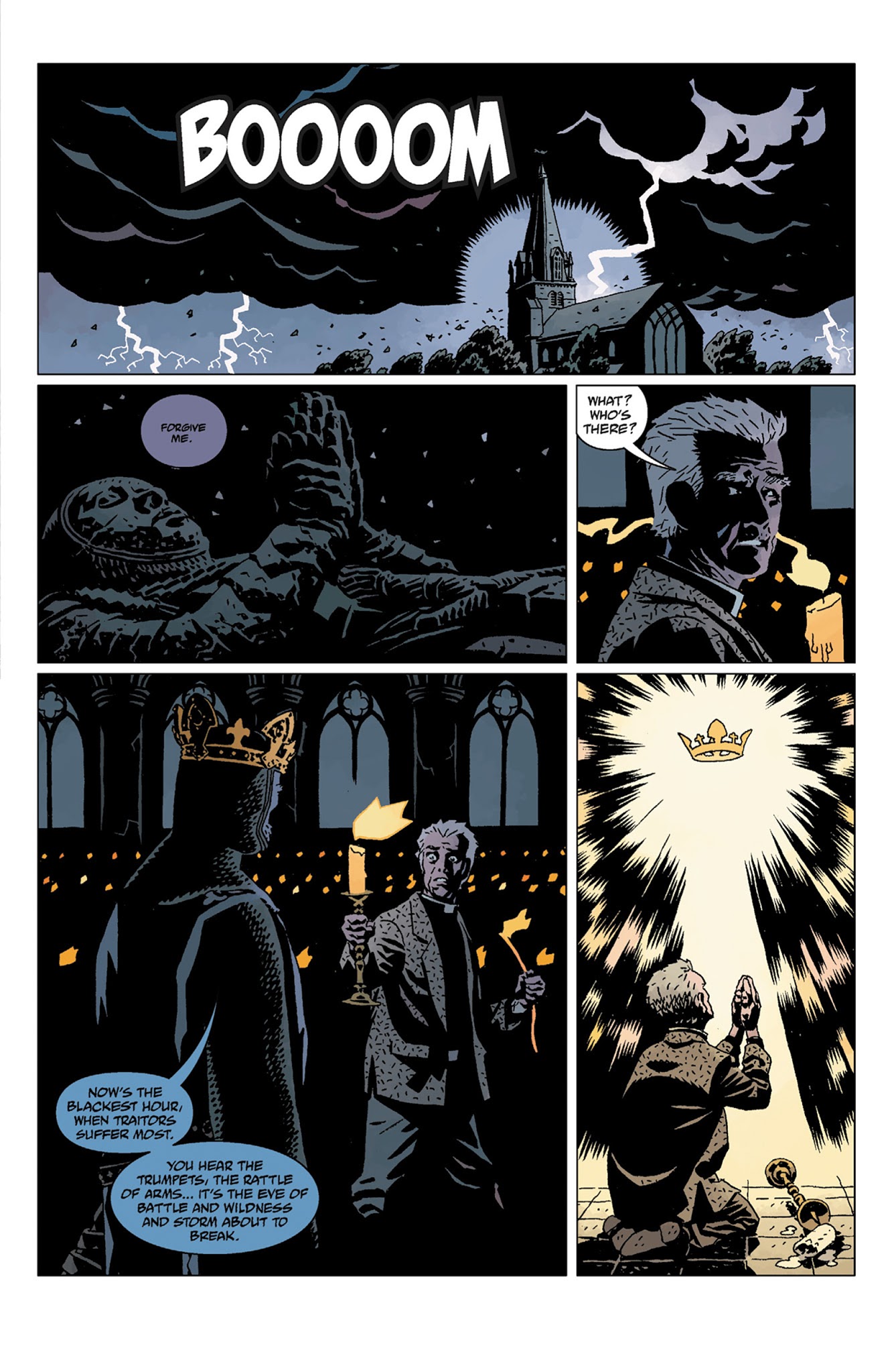Read online Hellboy: The Storm And The Fury comic -  Issue # TPB - 44