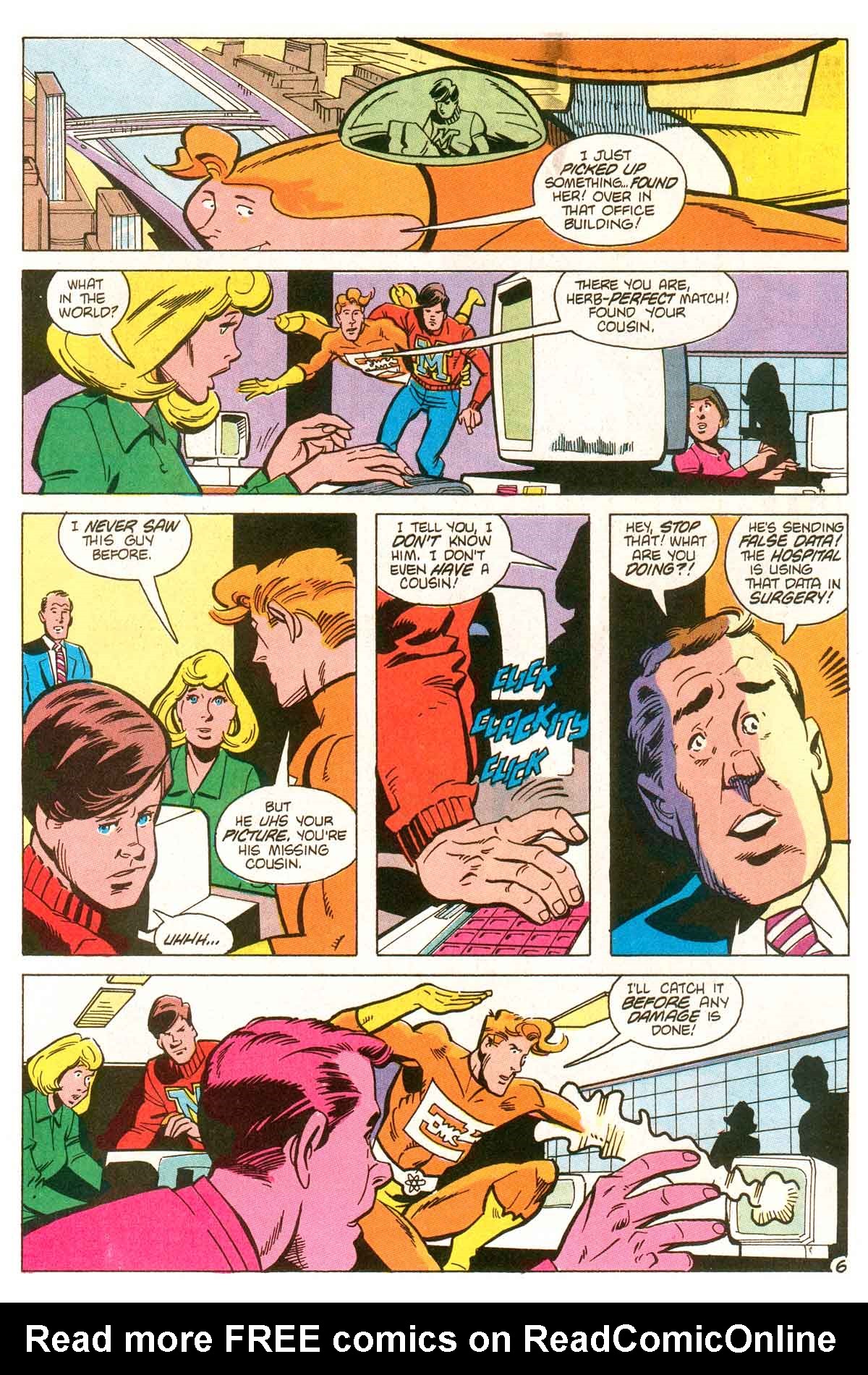 Read online E-Man (1983) comic -  Issue #20 - 8