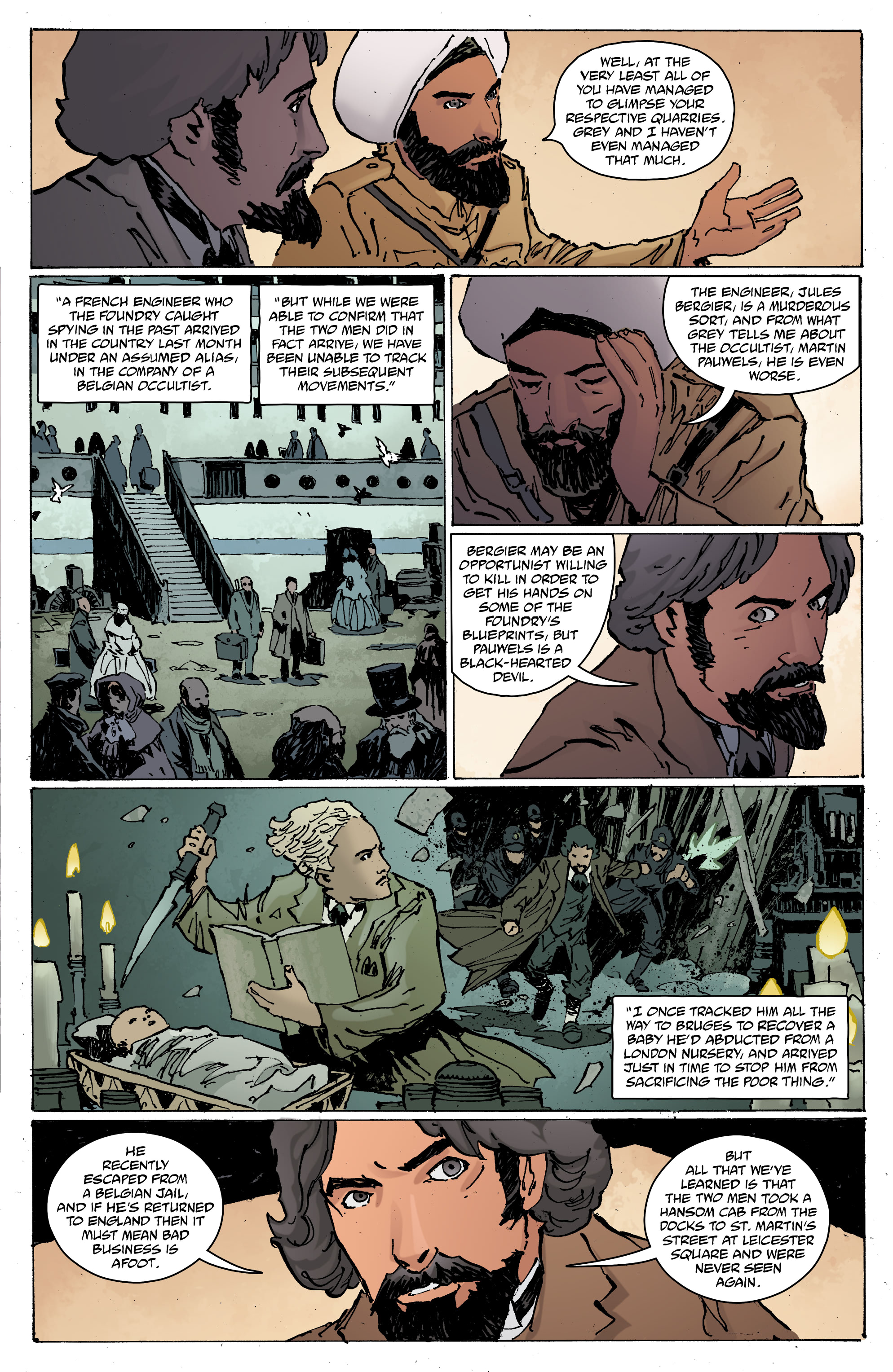 Read online Hellboy: The Silver Lantern Club comic -  Issue #5 - 9