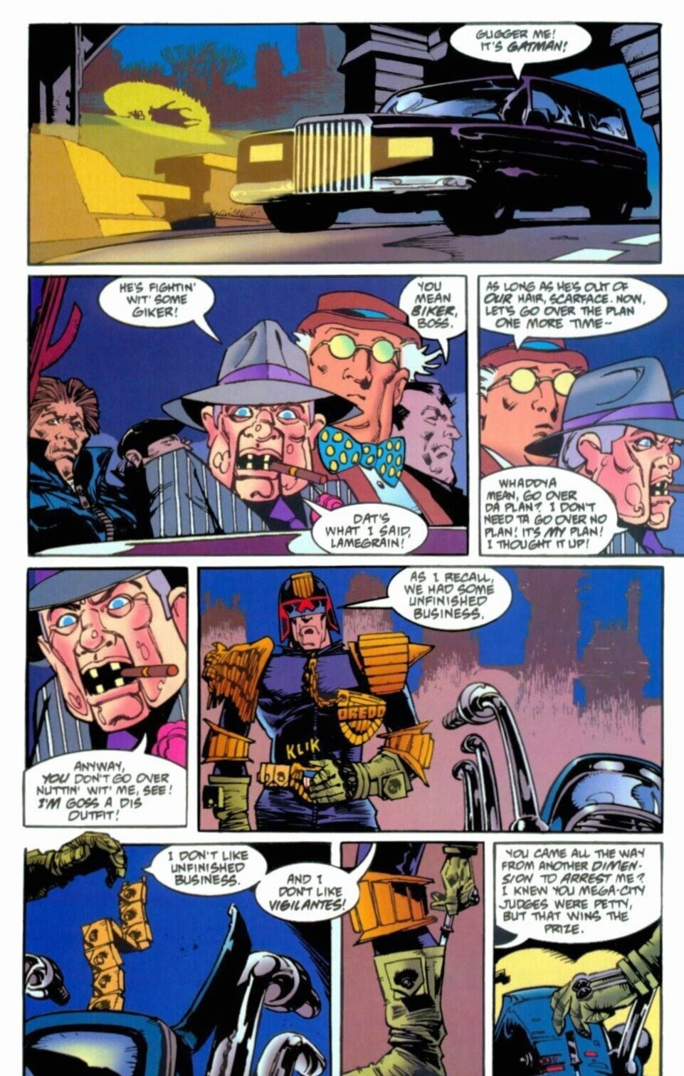 Read online Batman/Judge Dredd: Vendetta in Gotham comic -  Issue # Full - 12