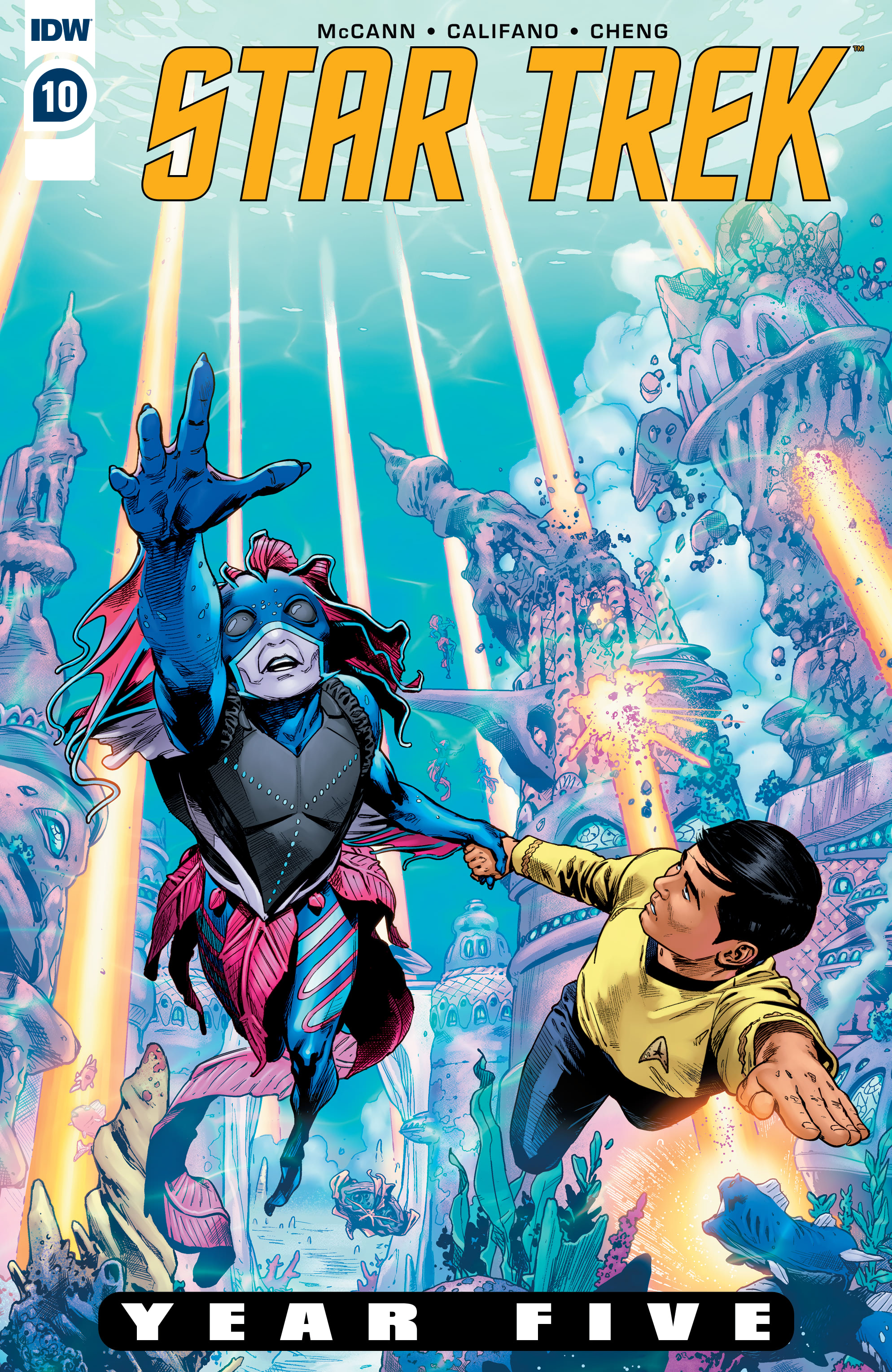 Read online Star Trek: Year Five comic -  Issue #10 - 1