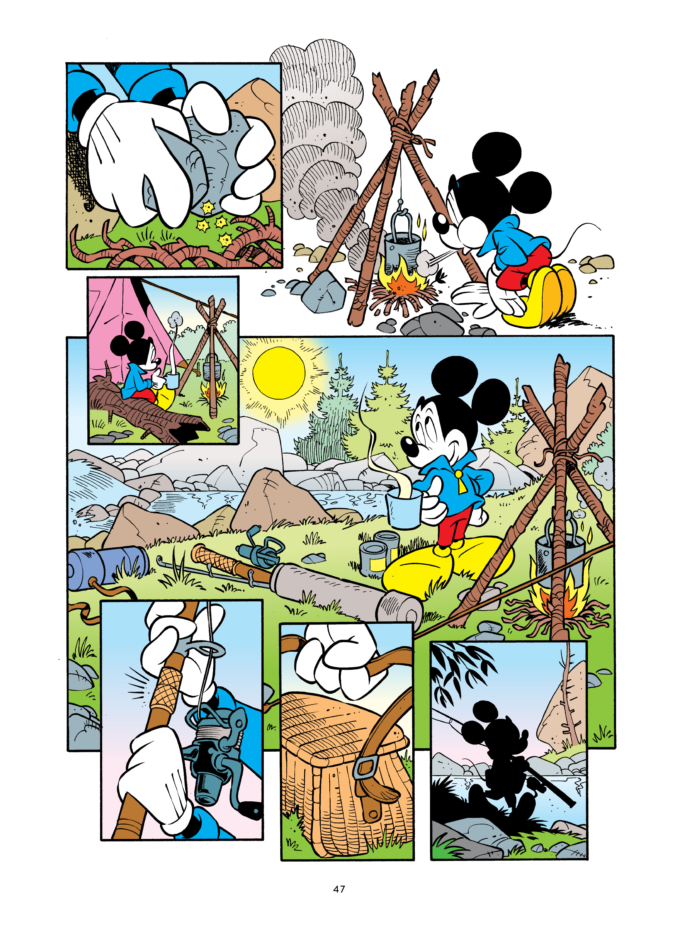 Read online Walt Disney's Mickey and Donald: "For Whom the Doorbell Tolls" and Other Tales Inspired by Hemingway comic -  Issue # TPB (Part 1) - 48