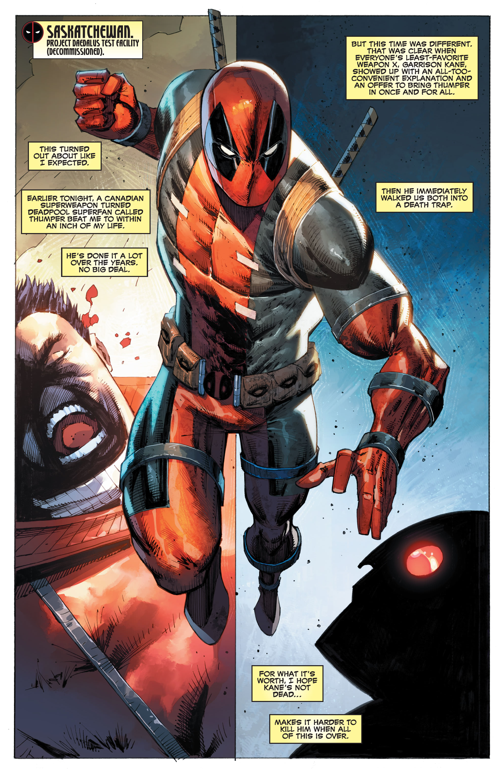 Read online Deadpool: Bad Blood (2022) comic -  Issue #3 - 3