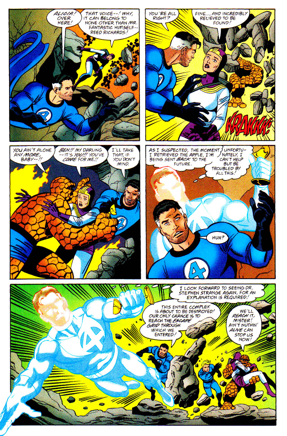 Read online Domination Factor: Fantastic Four comic -  Issue #3 - 16