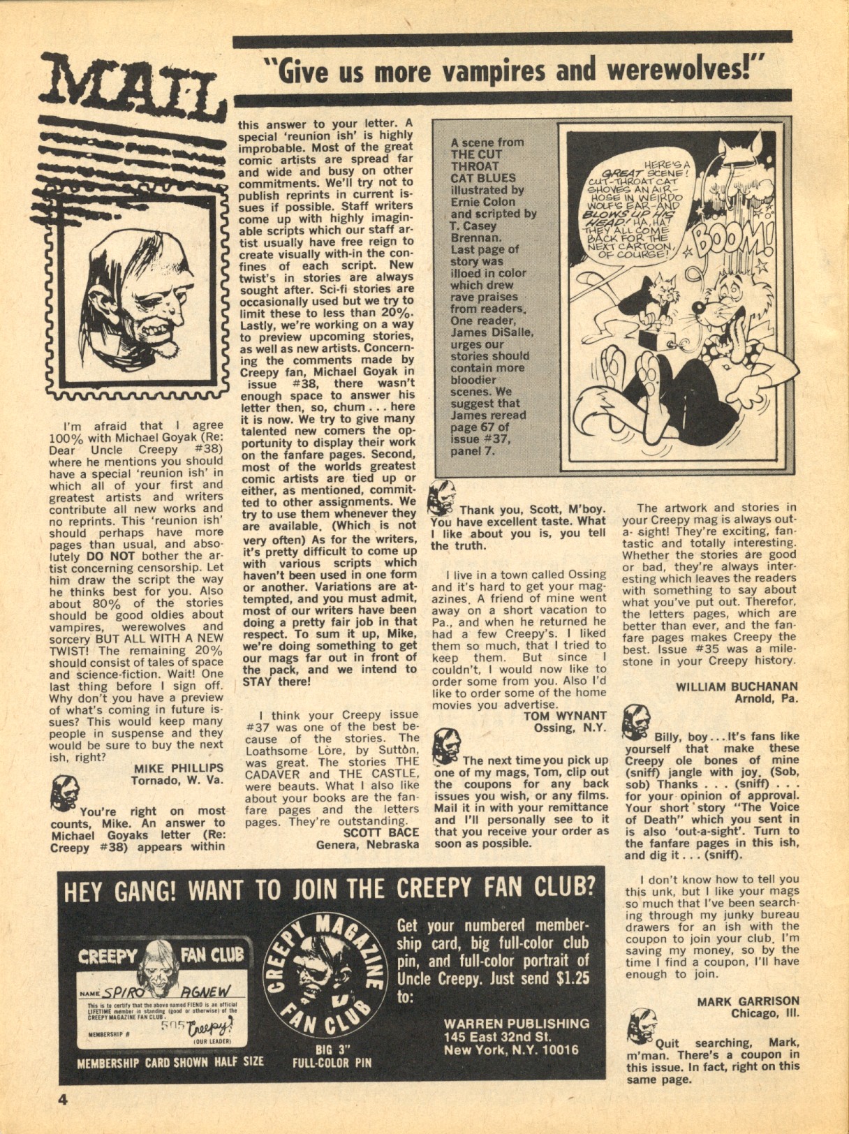 Read online Creepy (1964) comic -  Issue #39 - 4