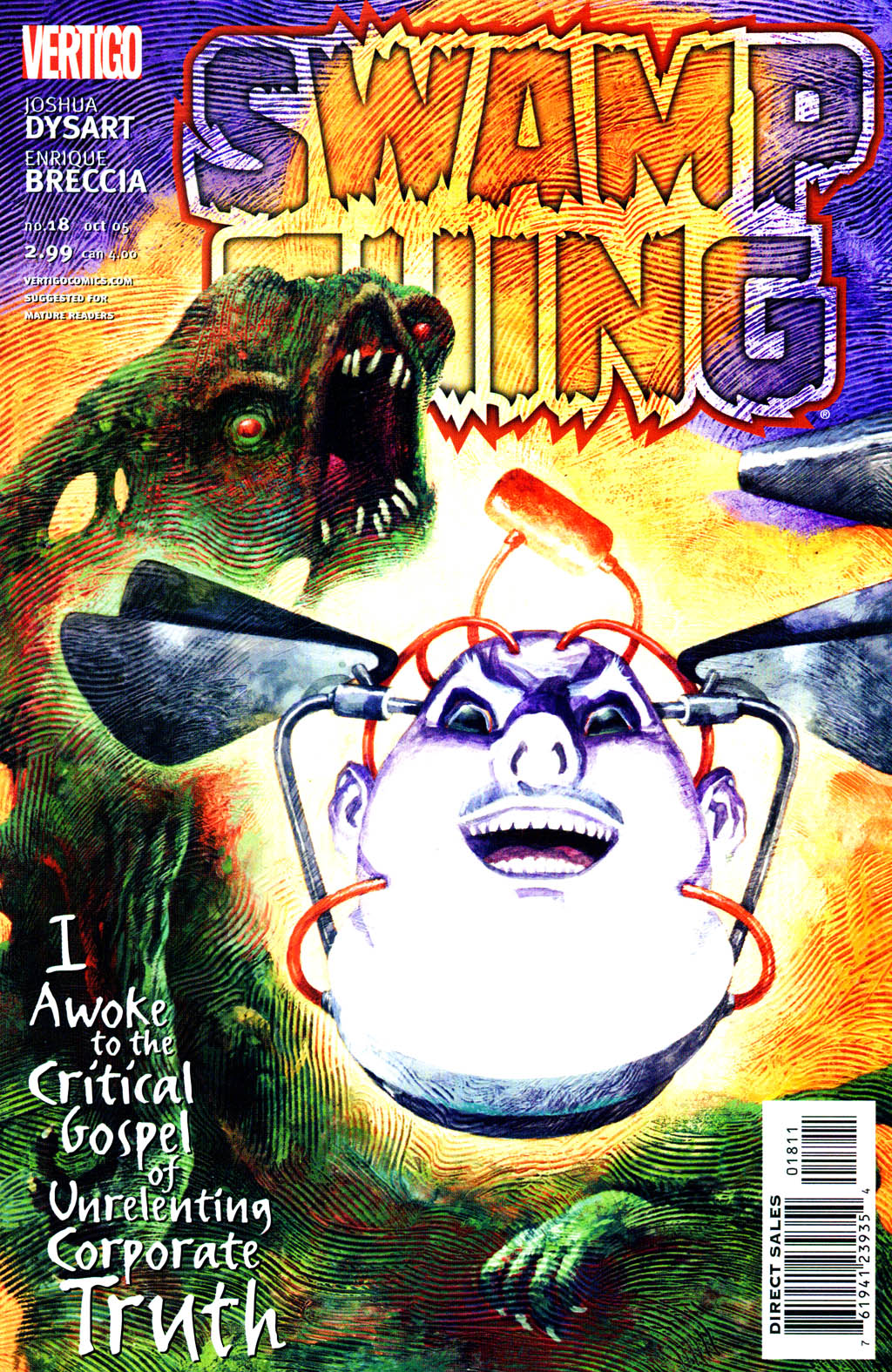 Read online Swamp Thing (2004) comic -  Issue #18 - 1