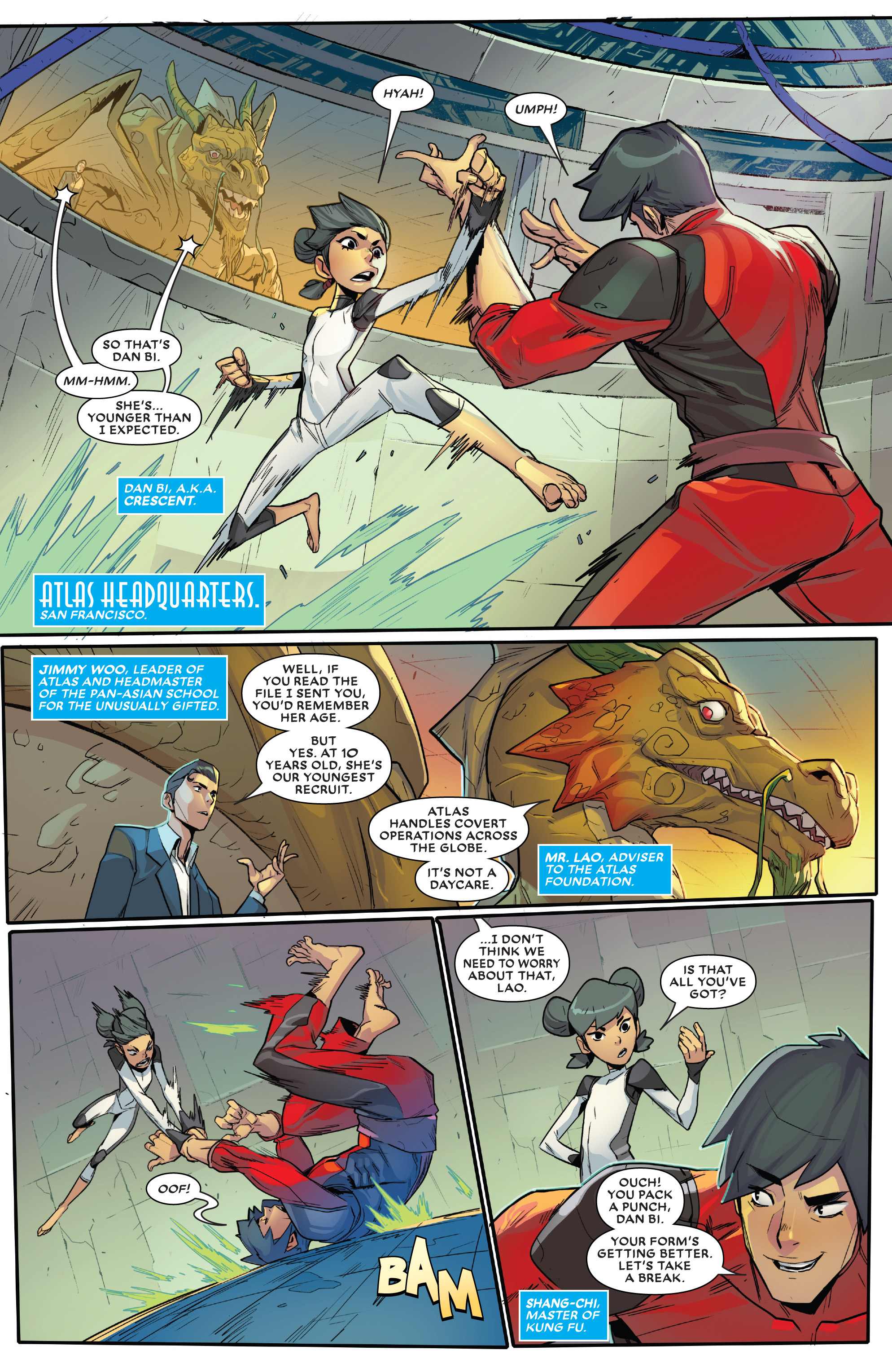 Read online Future Fight Firsts: Luna Snow comic -  Issue #Future Fight Firsts Crescent and Io - 3