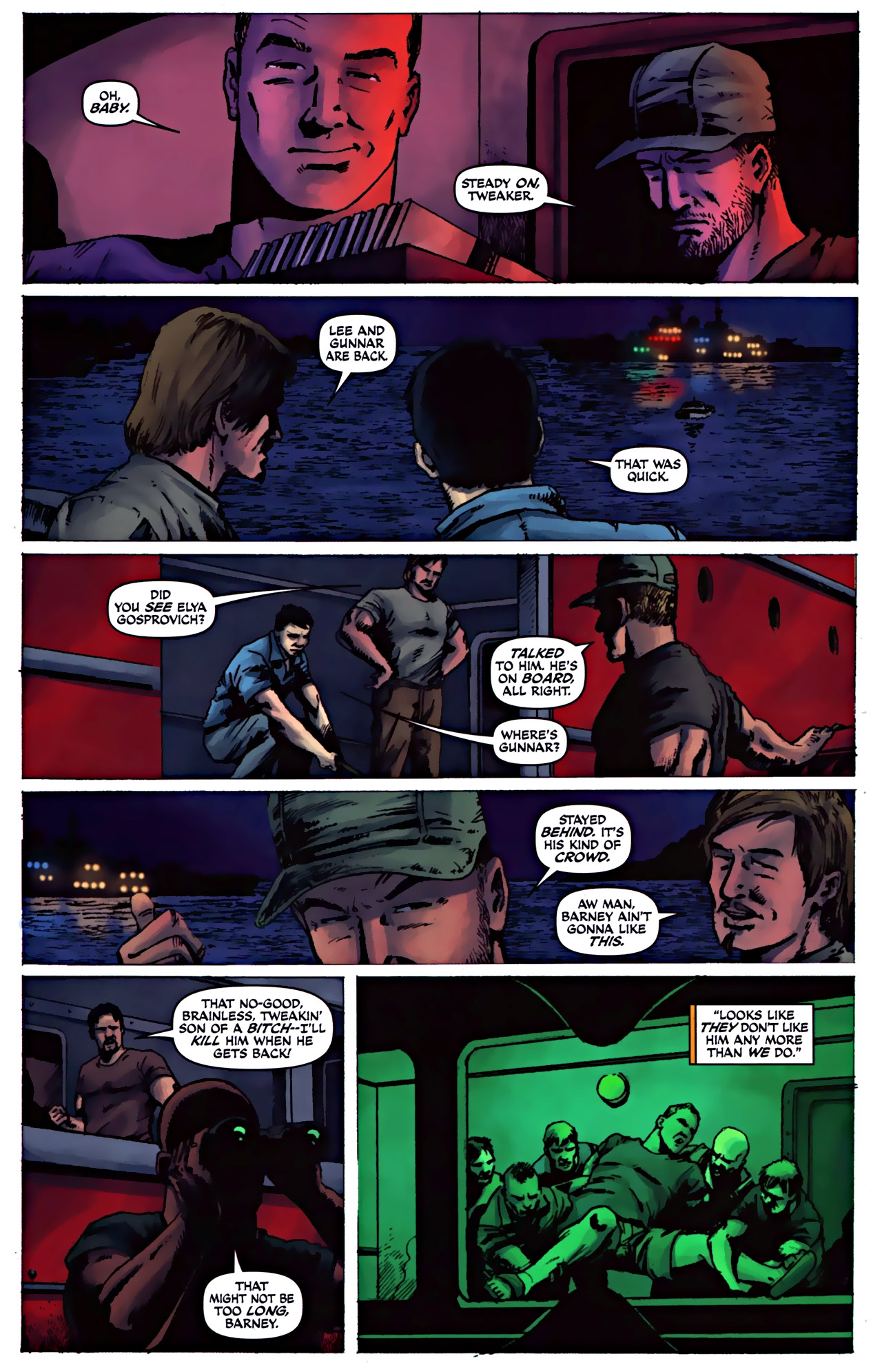 Read online The Expendables comic -  Issue #3 - 13