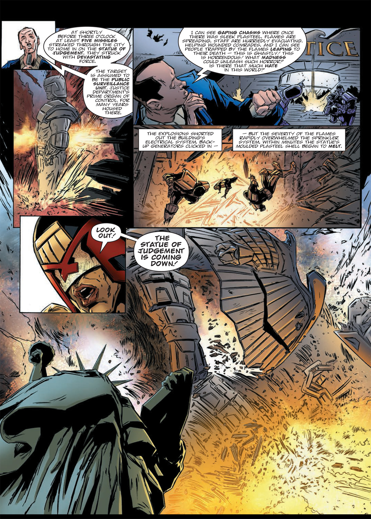 Read online Judge Dredd: Day of Chaos: Endgame comic -  Issue # TPB (Part 2) - 2