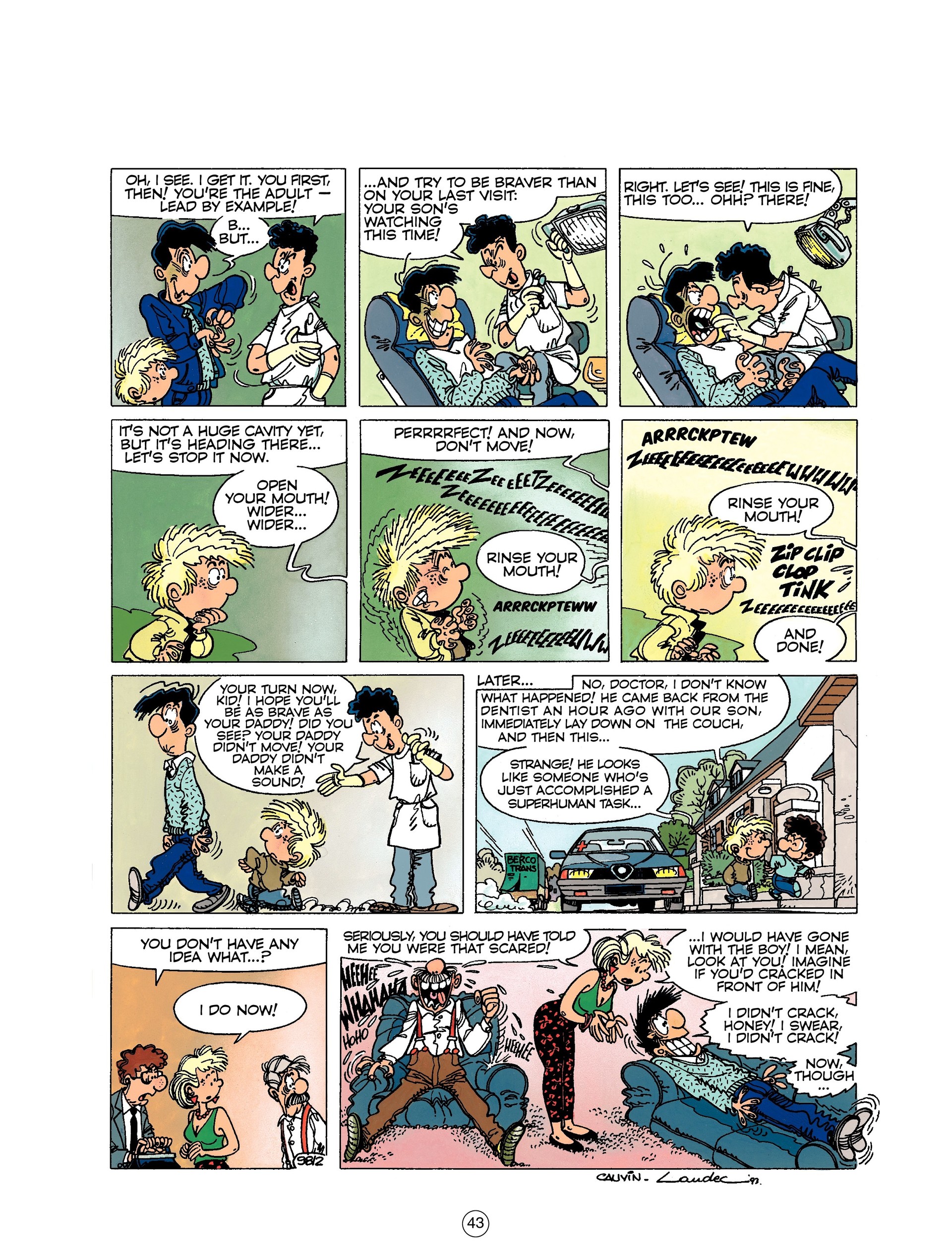 Read online Cedric comic -  Issue #5 - 43