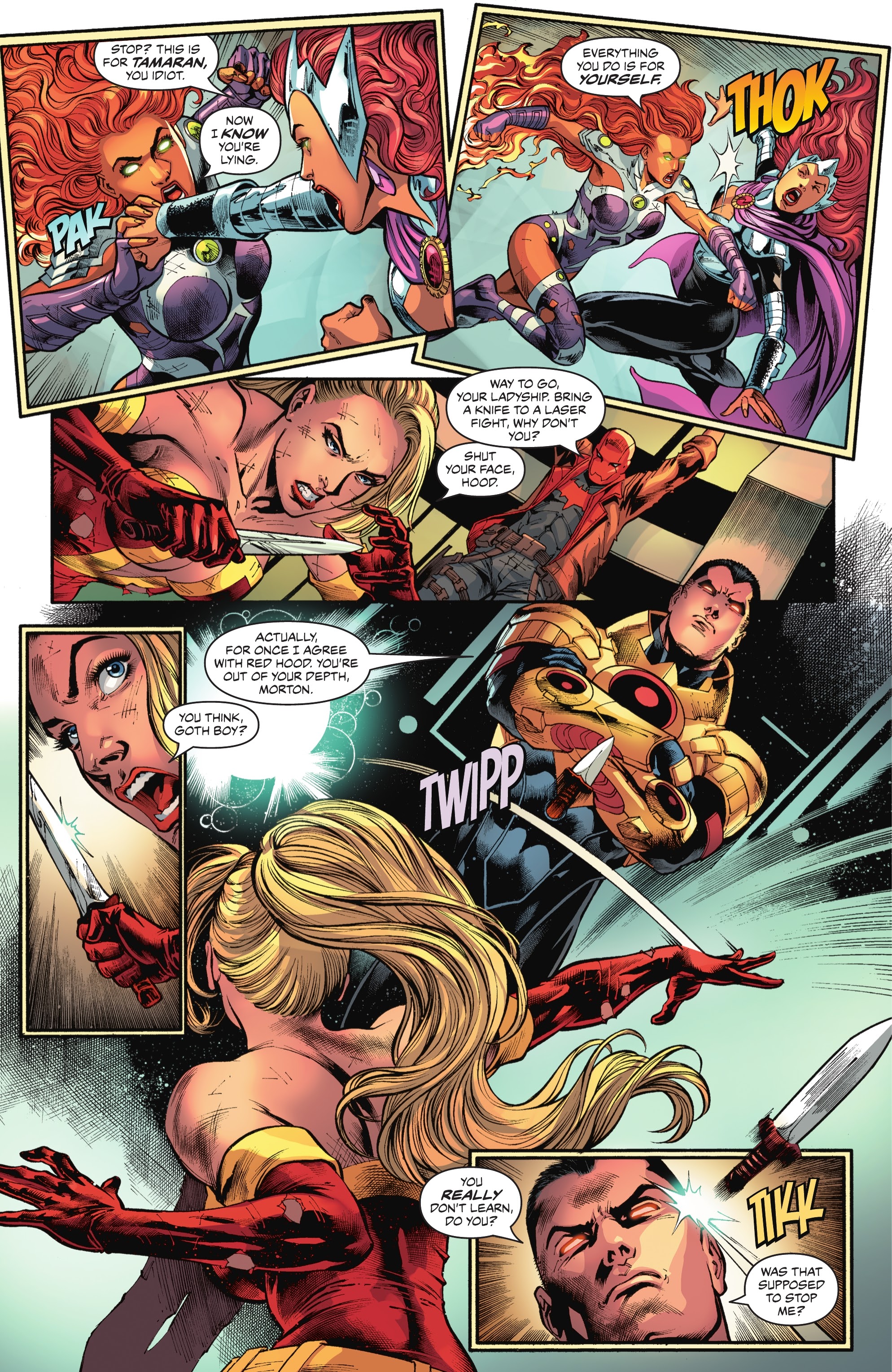Read online Titans United comic -  Issue #6 - 12