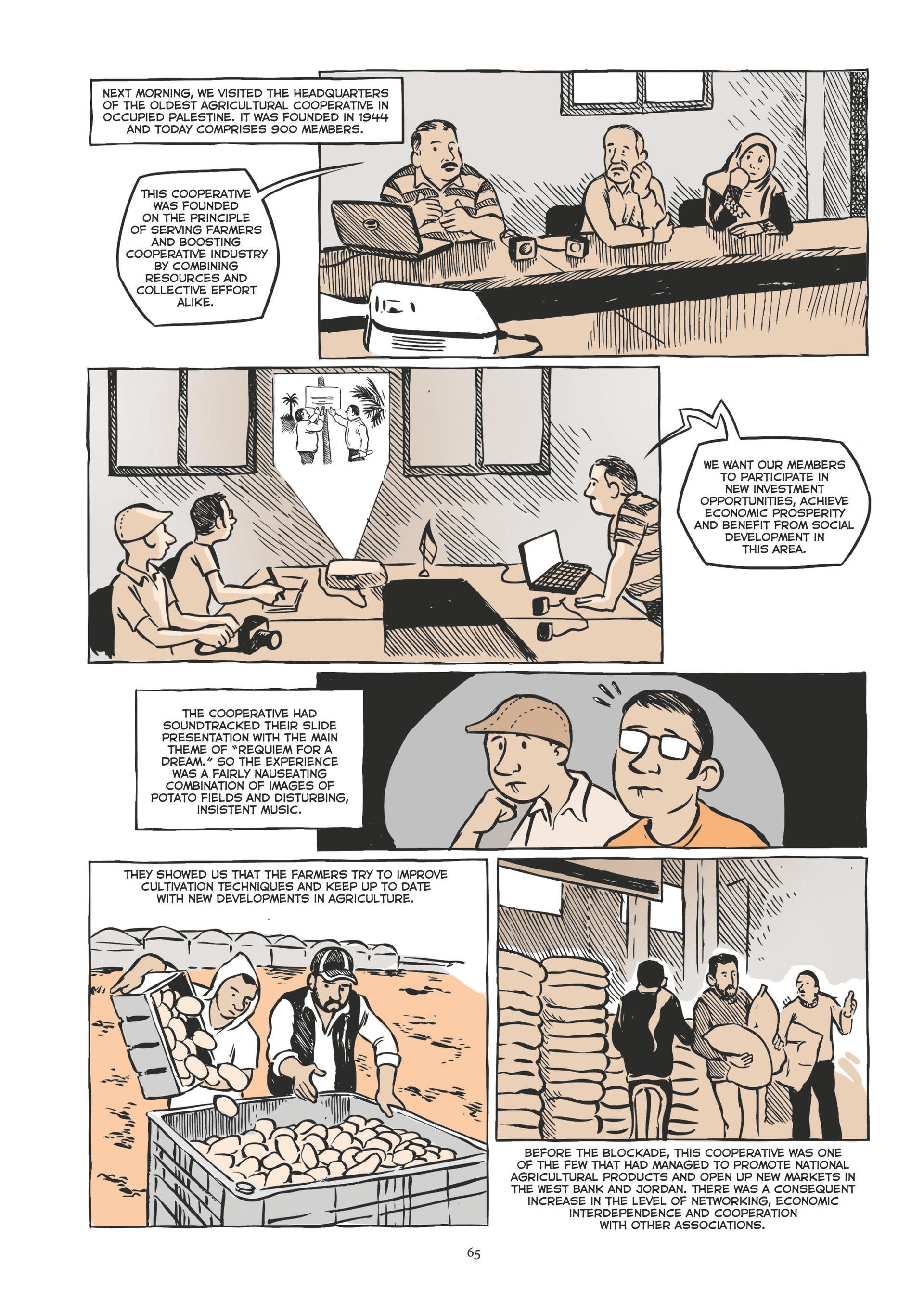 Read online Life Under Occupation comic -  Issue # TPB - 65