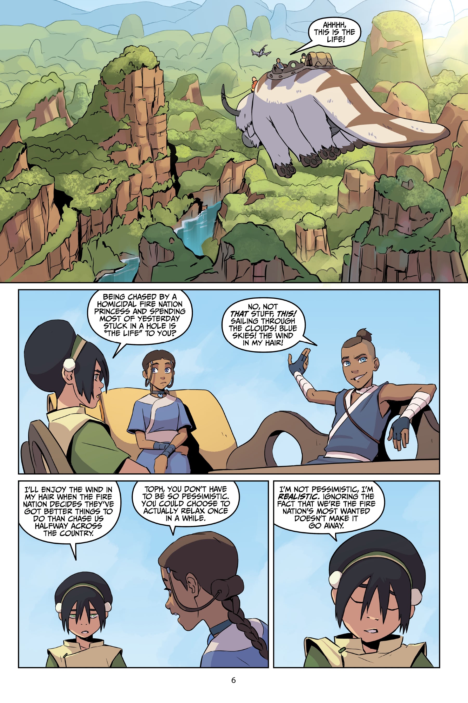 Read online Avatar: The Last Airbender—Katara and the Pirate's Silver comic -  Issue # TPB - 7