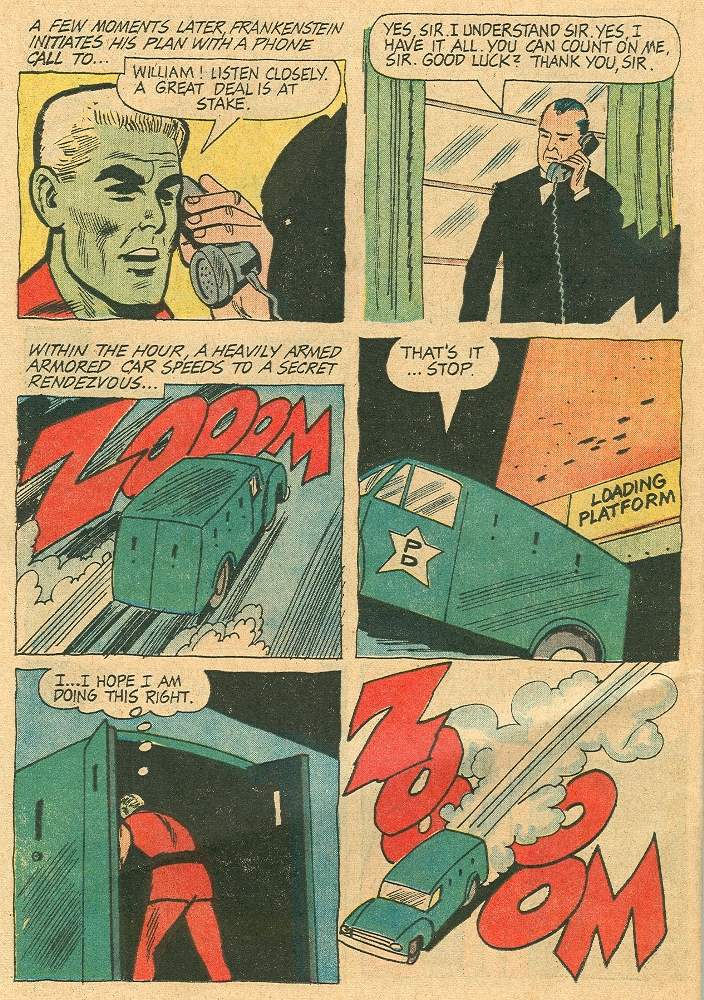 Read online Frankenstein (1964) comic -  Issue #3 - 22