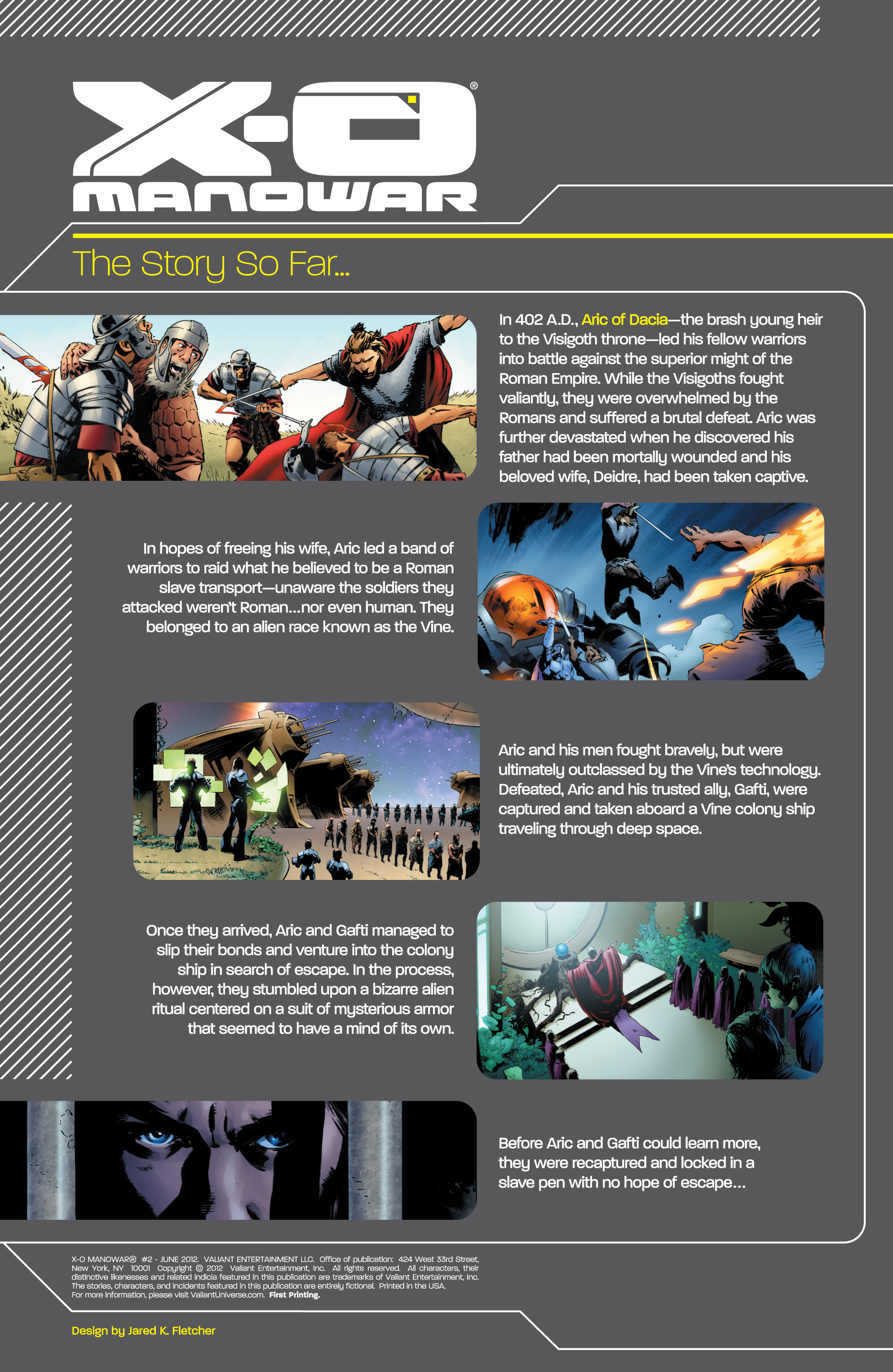 Read online X-O Manowar (2012) comic -  Issue #2 - 2