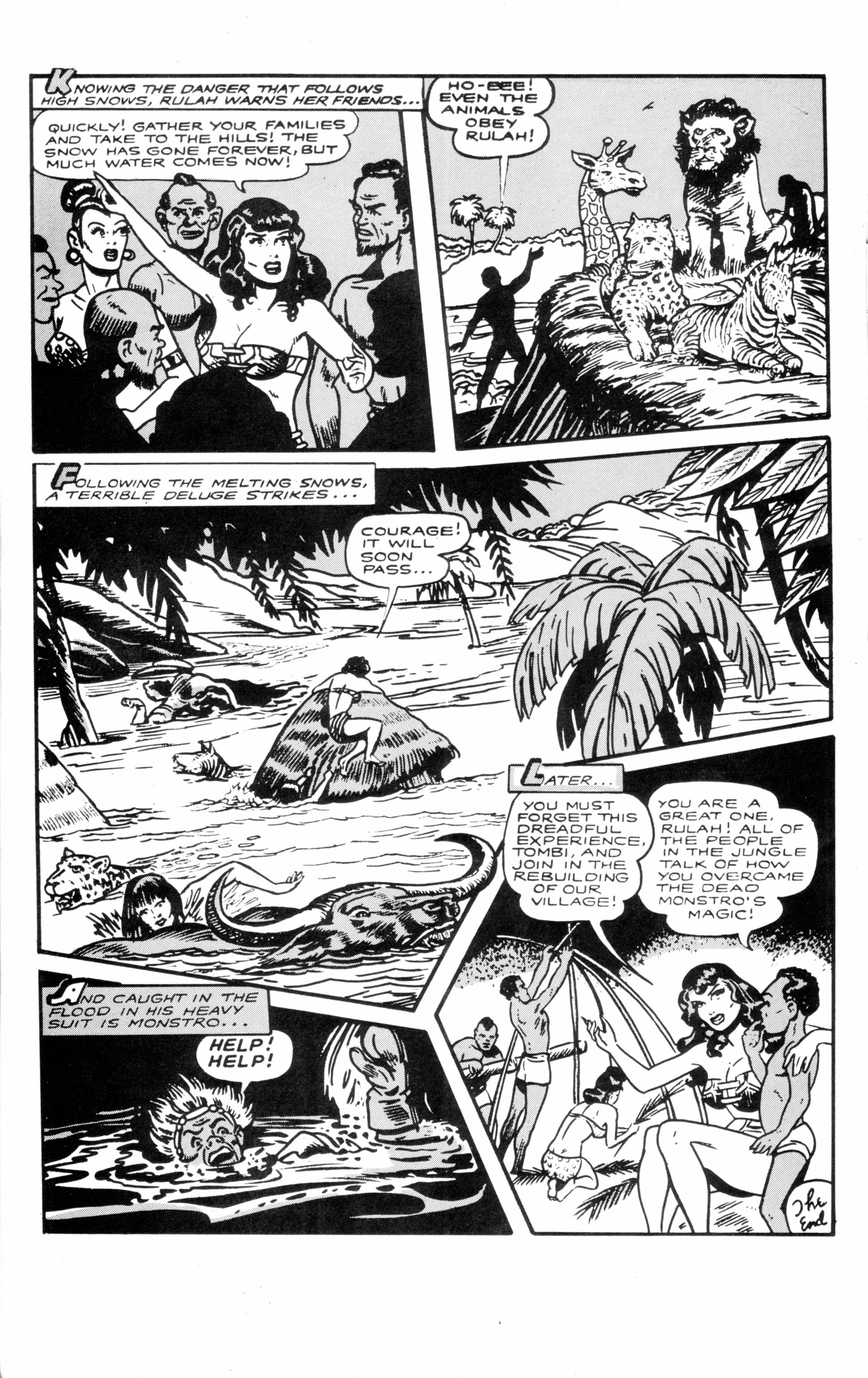 Read online Jungle Girls (1988) comic -  Issue #5 - 33