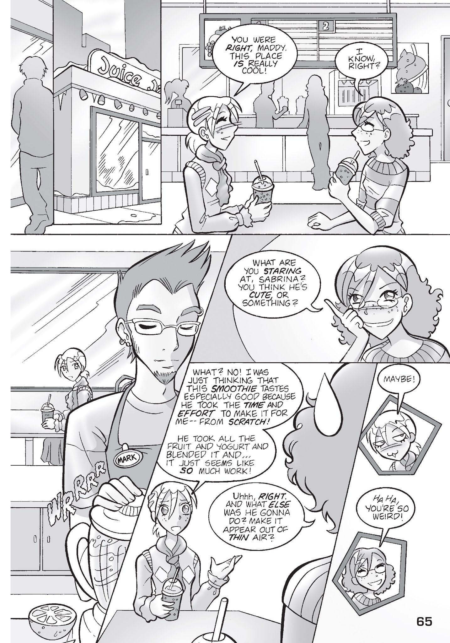 Read online Sabrina the Teenage Witch: The Magic Within comic -  Issue # TPB 3 (Part 1) - 66