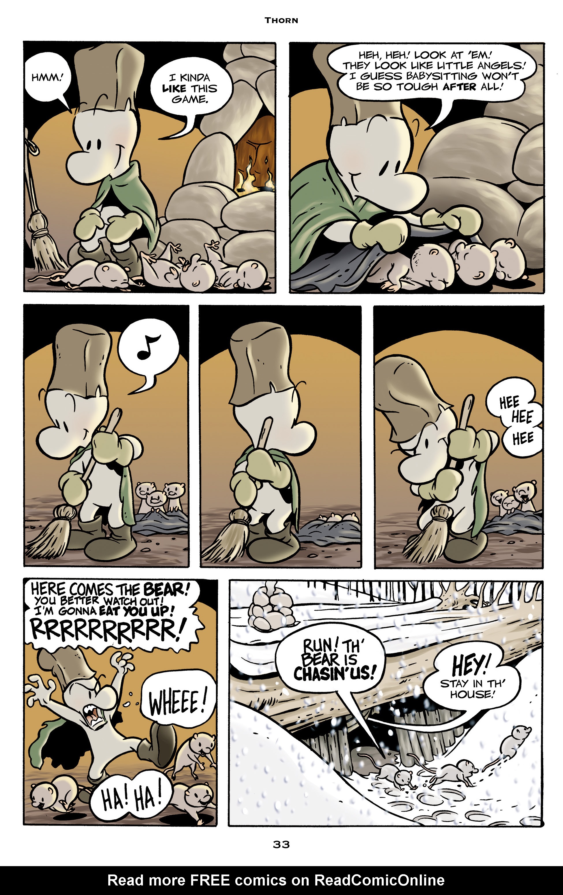 Read online Bone: Out From Boneville comic -  Issue # TPB - 33