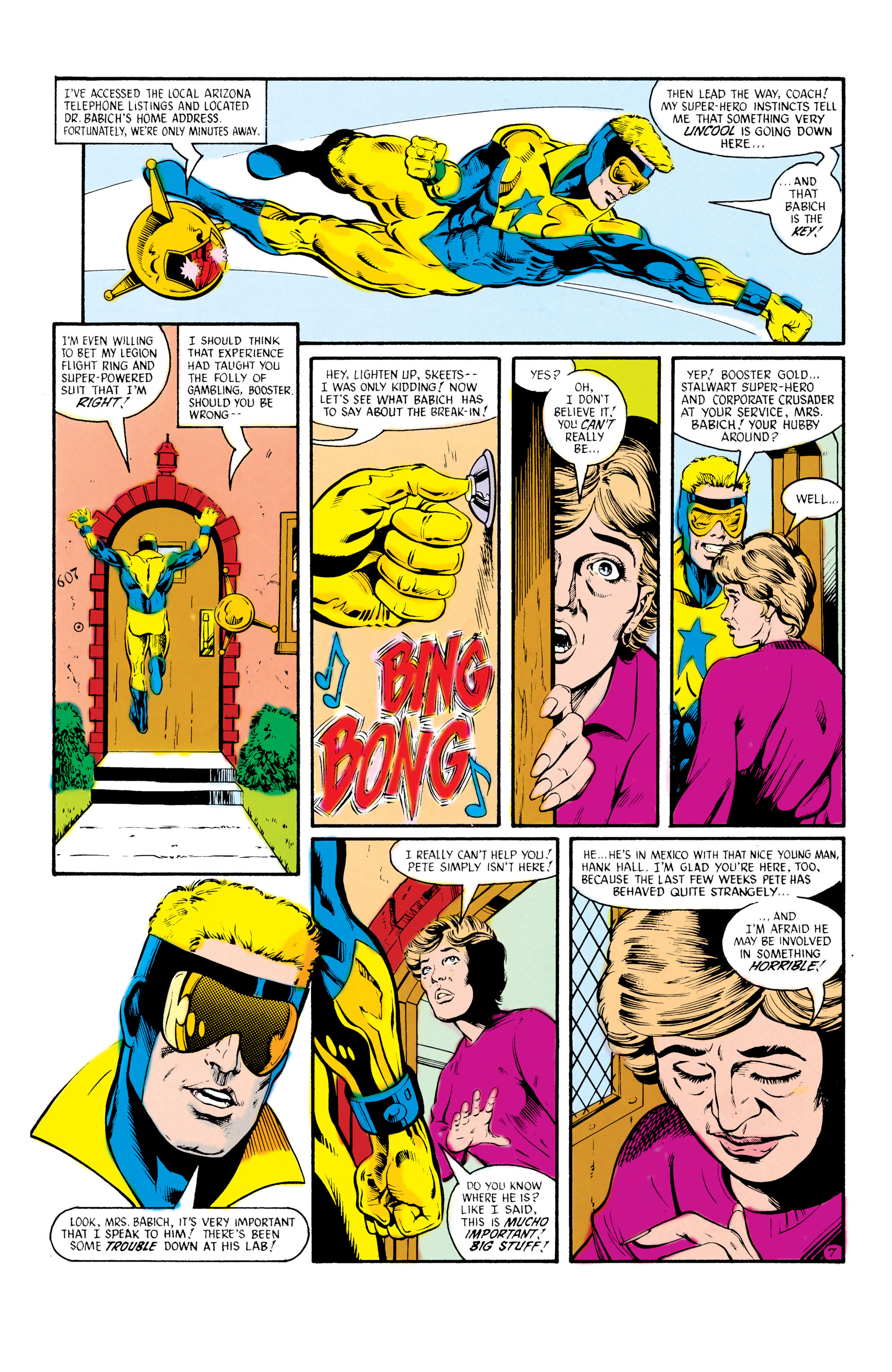 Read online Booster Gold (1986) comic -  Issue #17 - 8