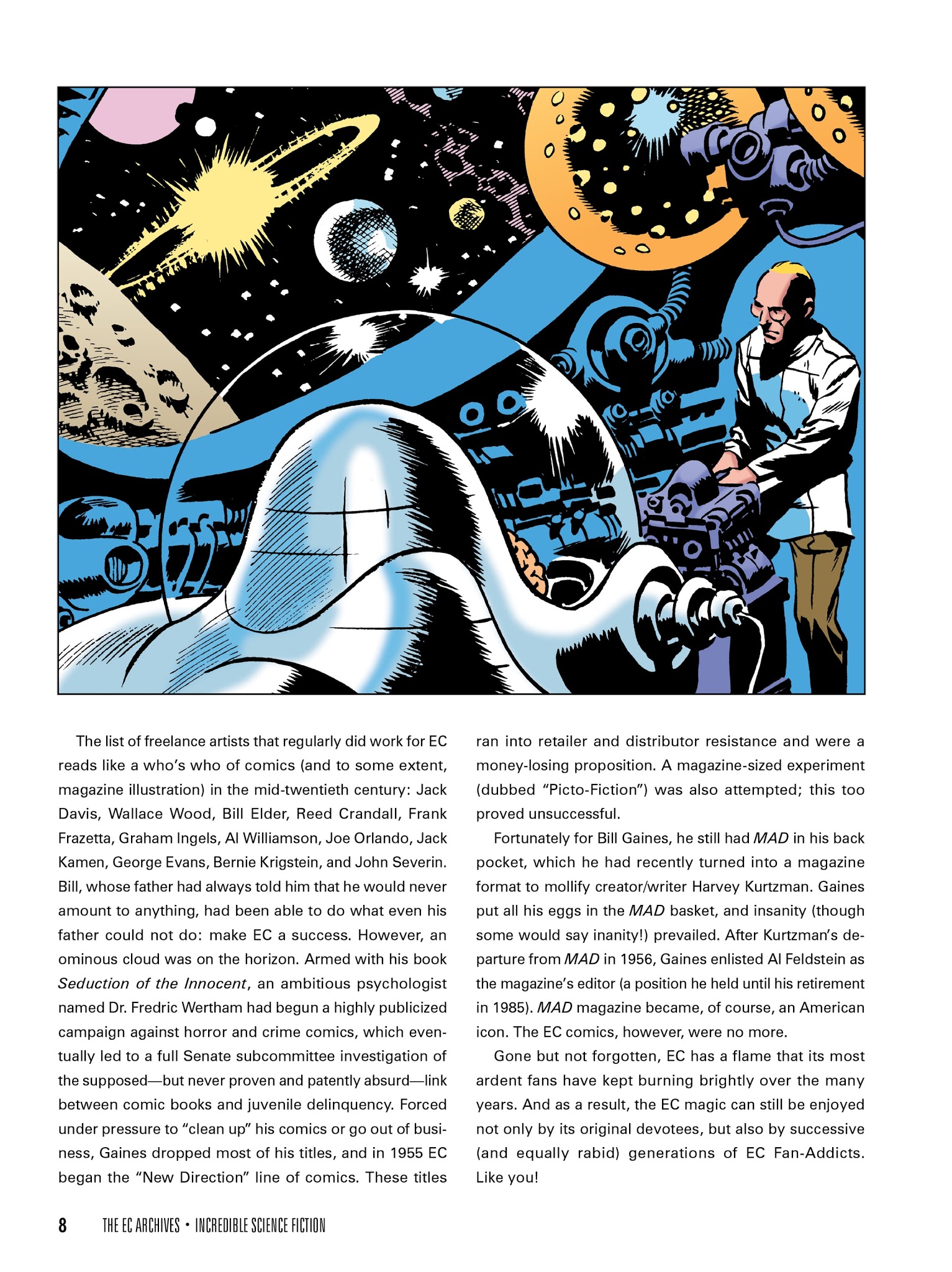 Read online The EC Archives: Incredible Science Fiction comic -  Issue # TPB - 10