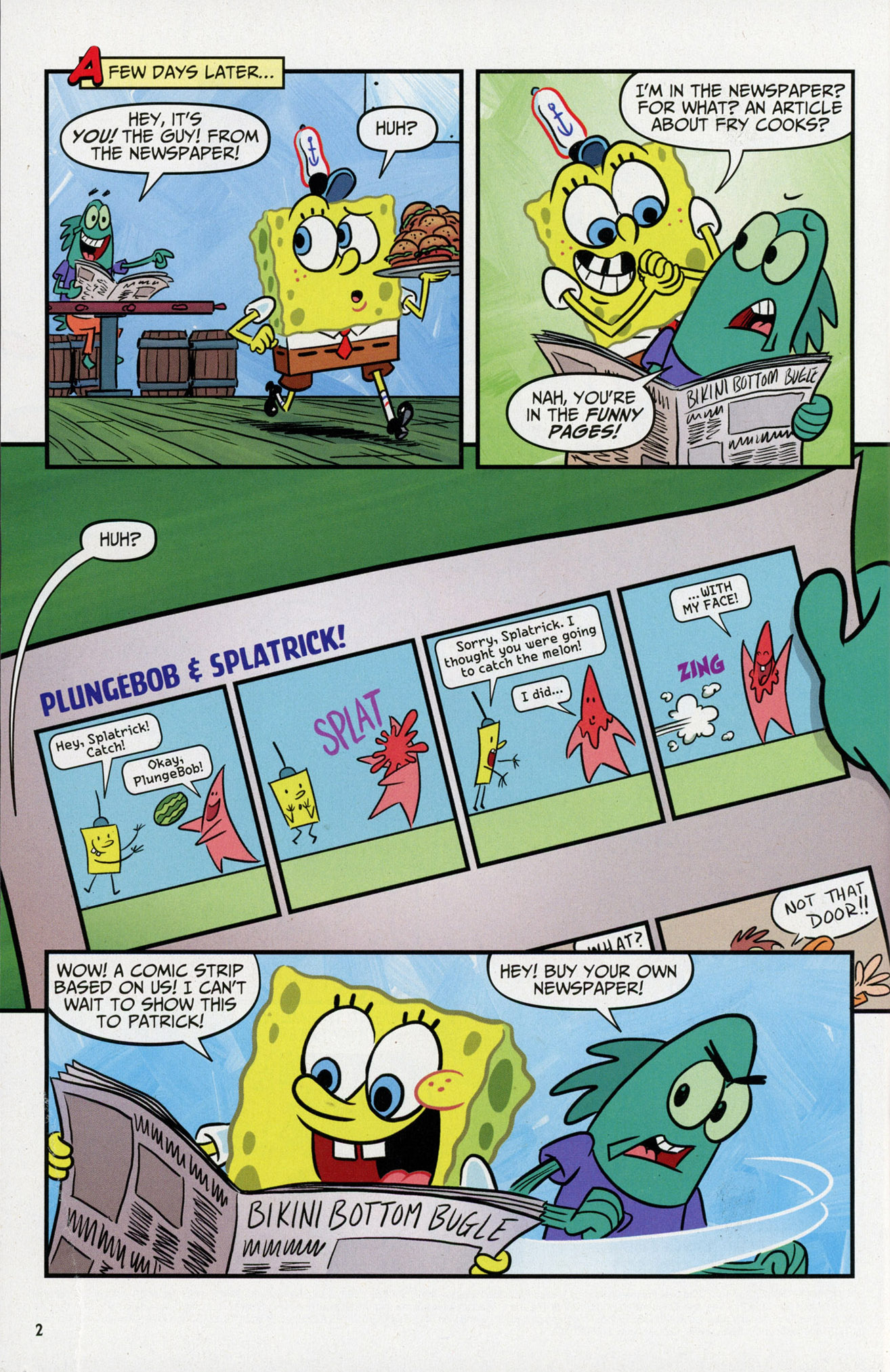 Read online SpongeBob Comics comic -  Issue #39 - 4