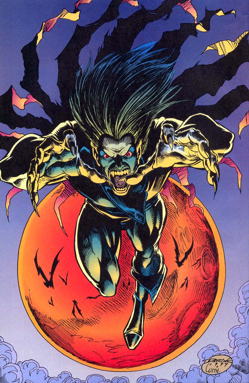 Read online Morbius: The Living Vampire (1992) comic -  Issue #25 - 37