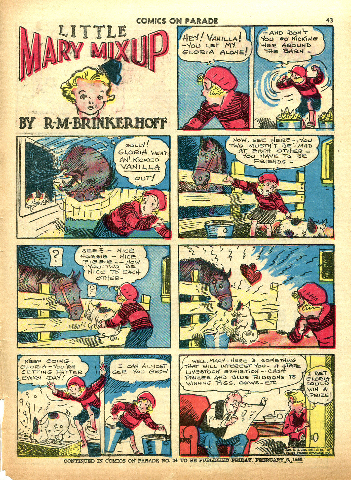 Read online Comics on Parade comic -  Issue #23 - 45