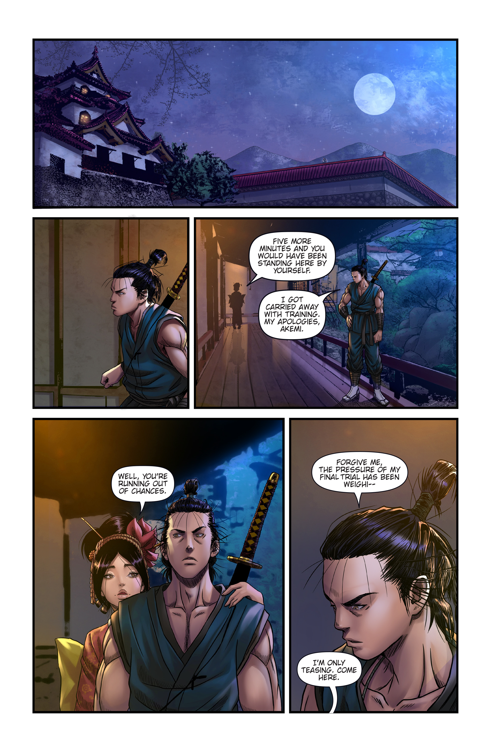 Read online Honor and Curse comic -  Issue #1 - 22