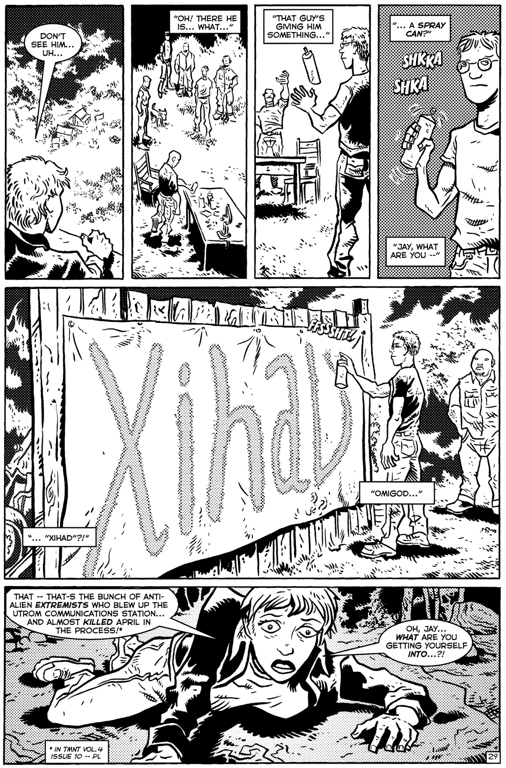 Read online TMNT: Teenage Mutant Ninja Turtles comic -  Issue #24 - 31