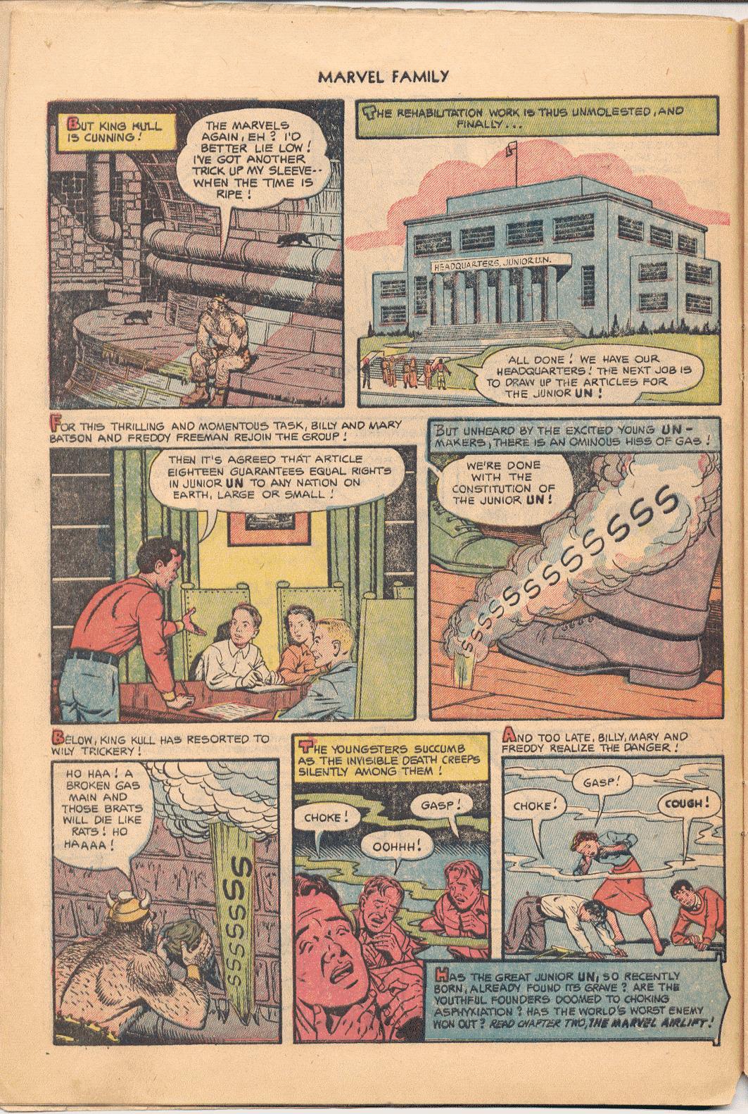 Read online The Marvel Family comic -  Issue #77 - 10
