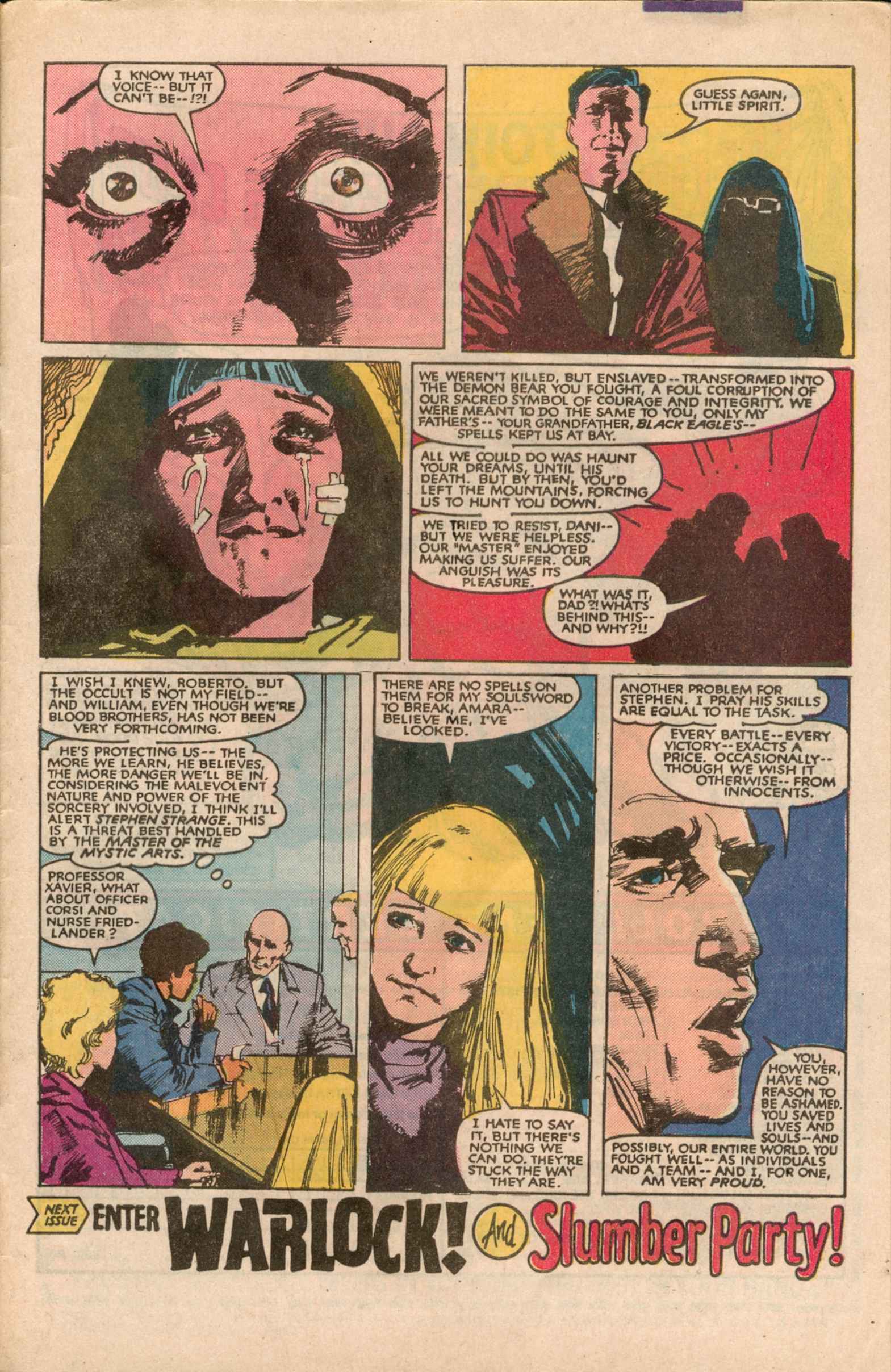 Read online The New Mutants comic -  Issue #20 - 22