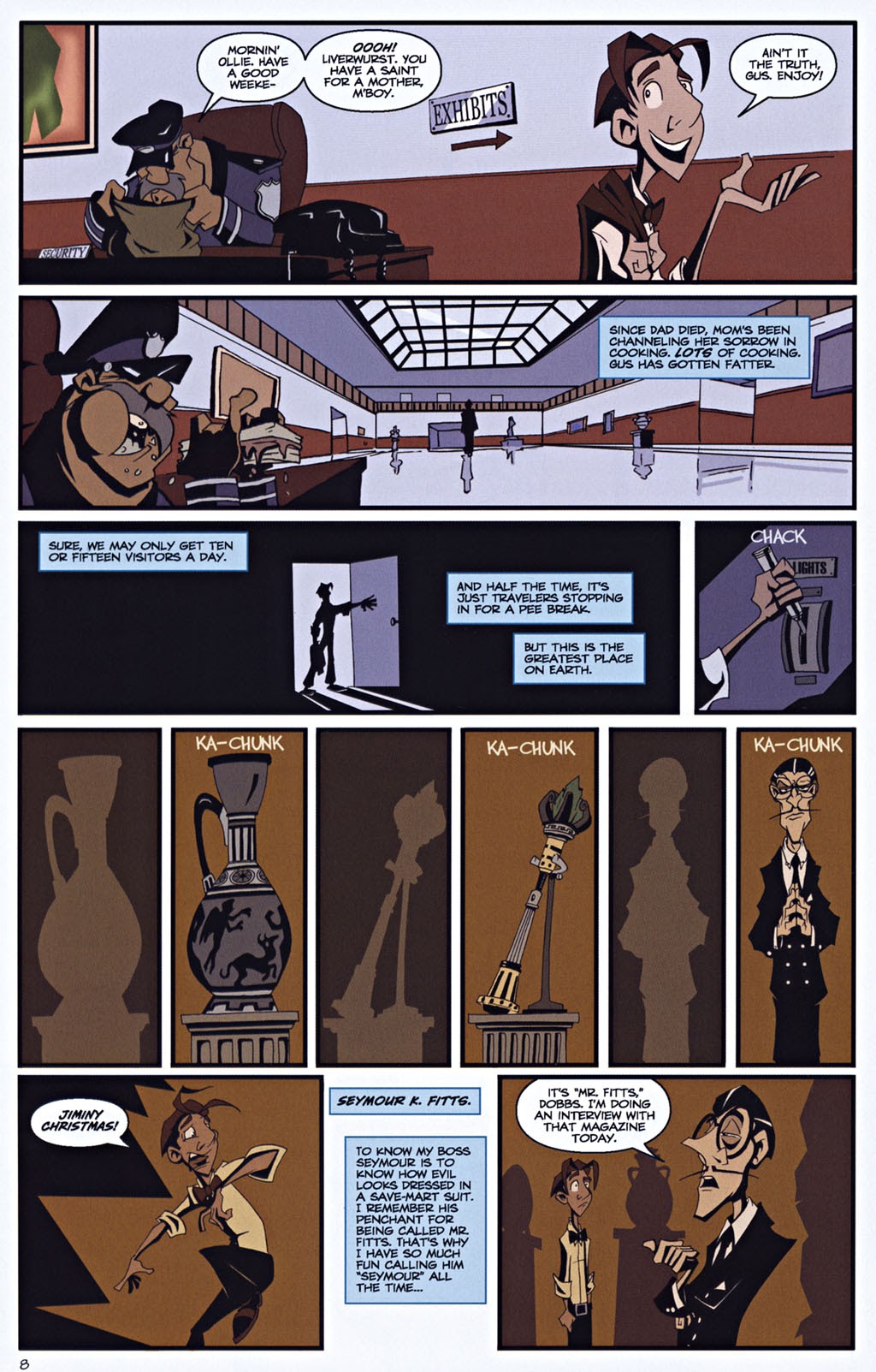 Read online Olympus Heights comic -  Issue #1 - 10