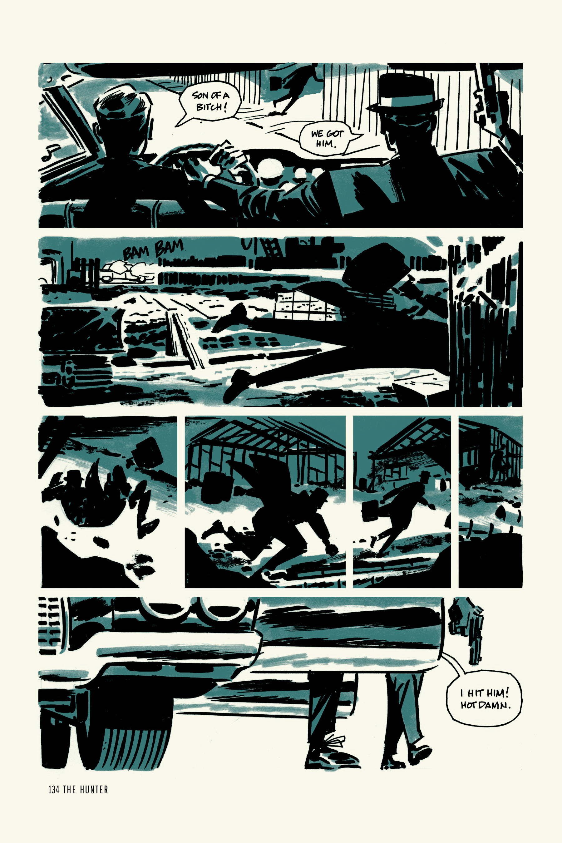 Read online Richard Stark's Parker comic -  Issue #1 - 132