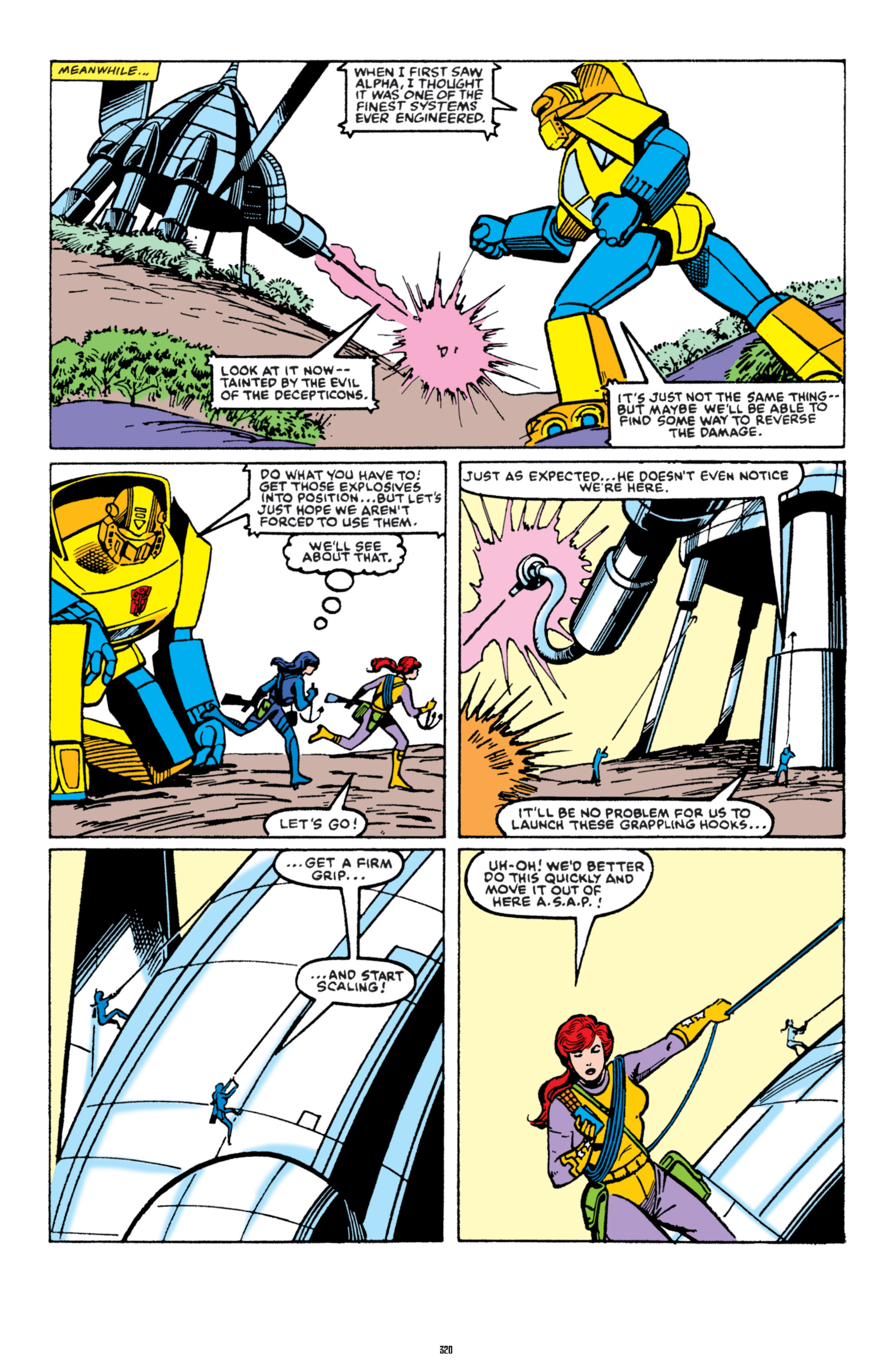 Read online The Transformers Classics comic -  Issue # TPB 8 - 317