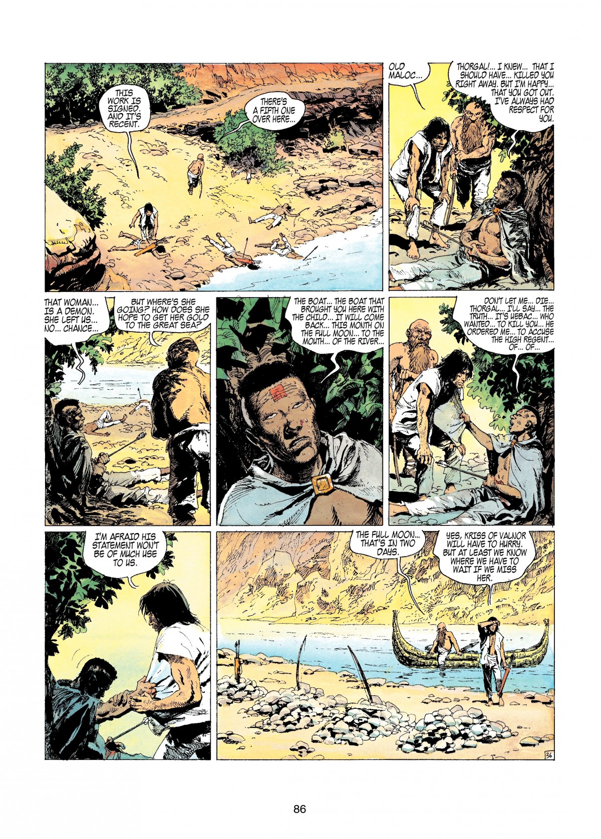 Read online Thorgal comic -  Issue #6 - 88