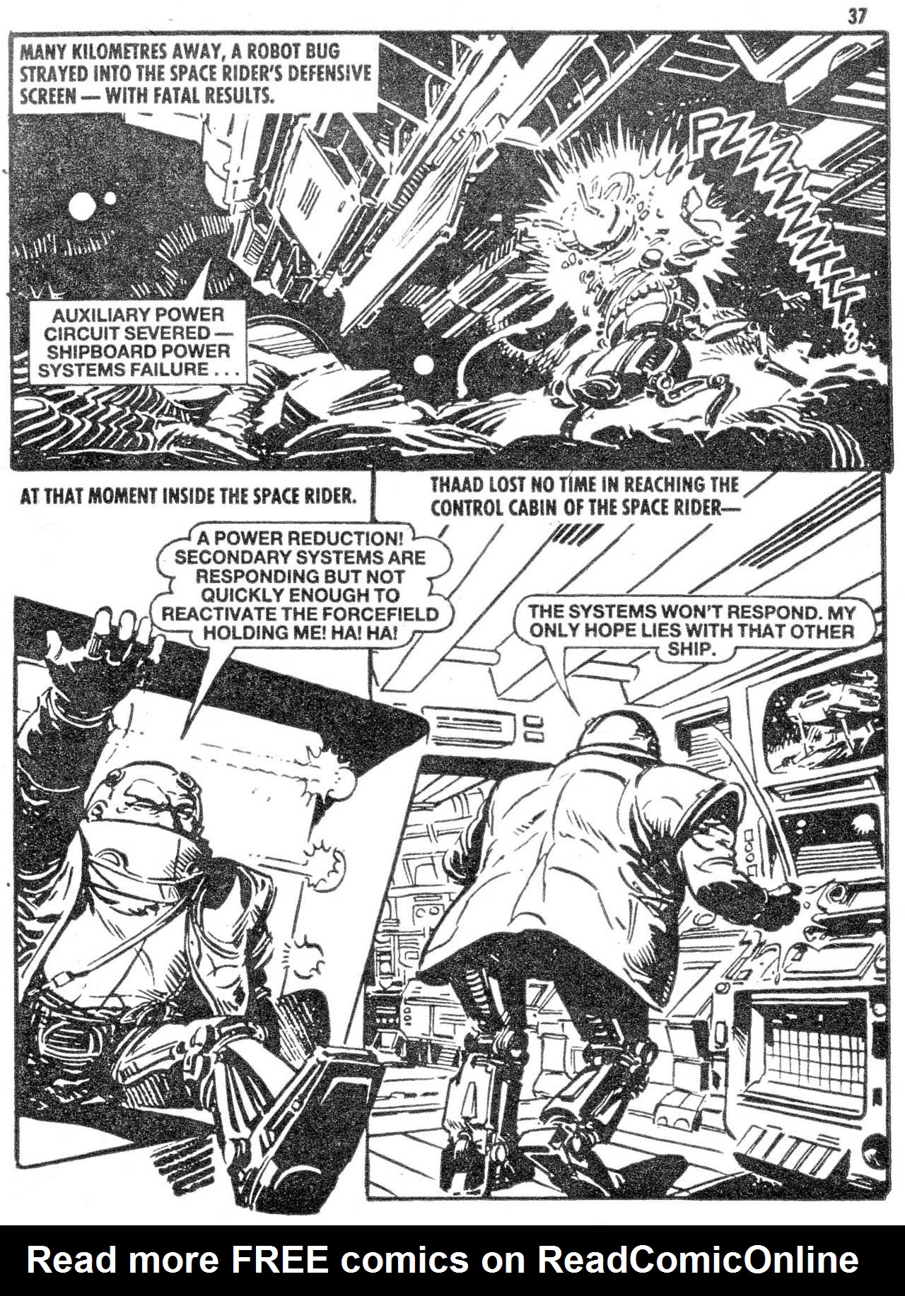 Read online Starblazer comic -  Issue #201 - 38